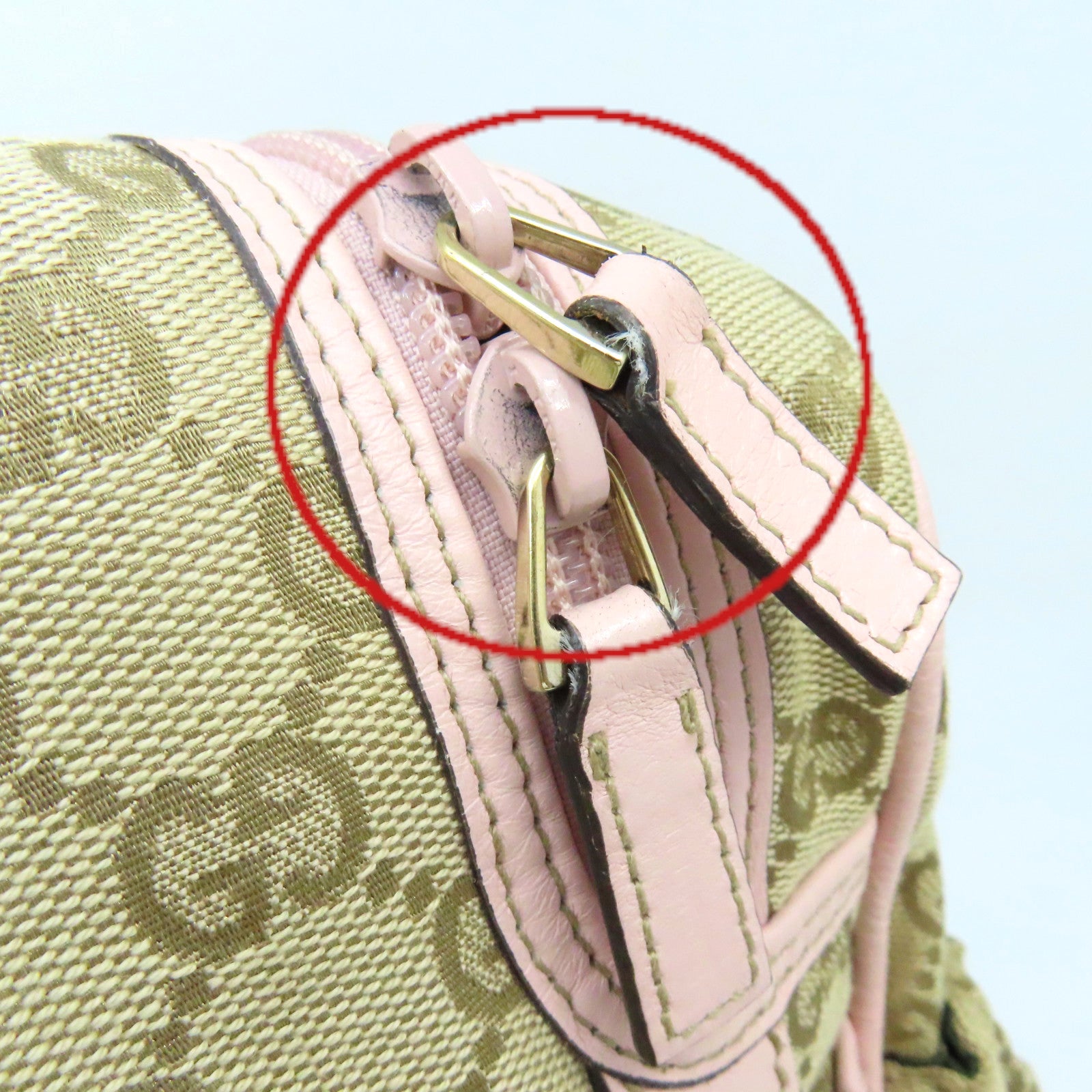 GUCCI GG帆布Shoulder Bag肩背袋啡色