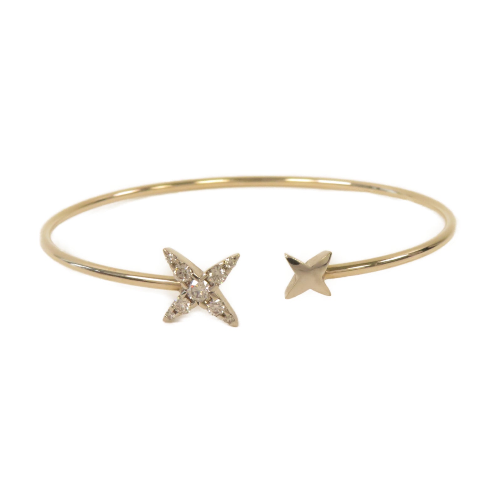 JEWELRY 18K玫瑰金Bangle 0.28ct鑽石手鐲