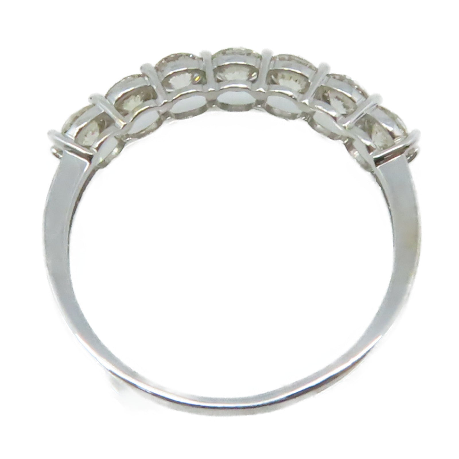 JEWELRY 18K白金Diamond Ring 1.0ct鑽石戒指US#7.75