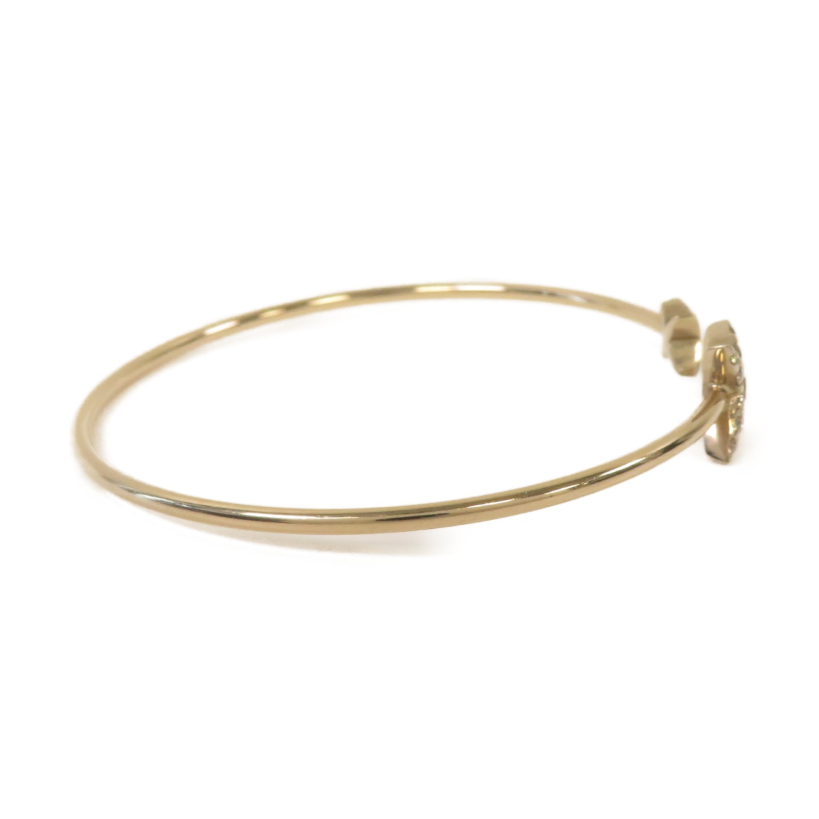 JEWELRY 18K玫瑰金Bangle 0.28ct鑽石手鐲
