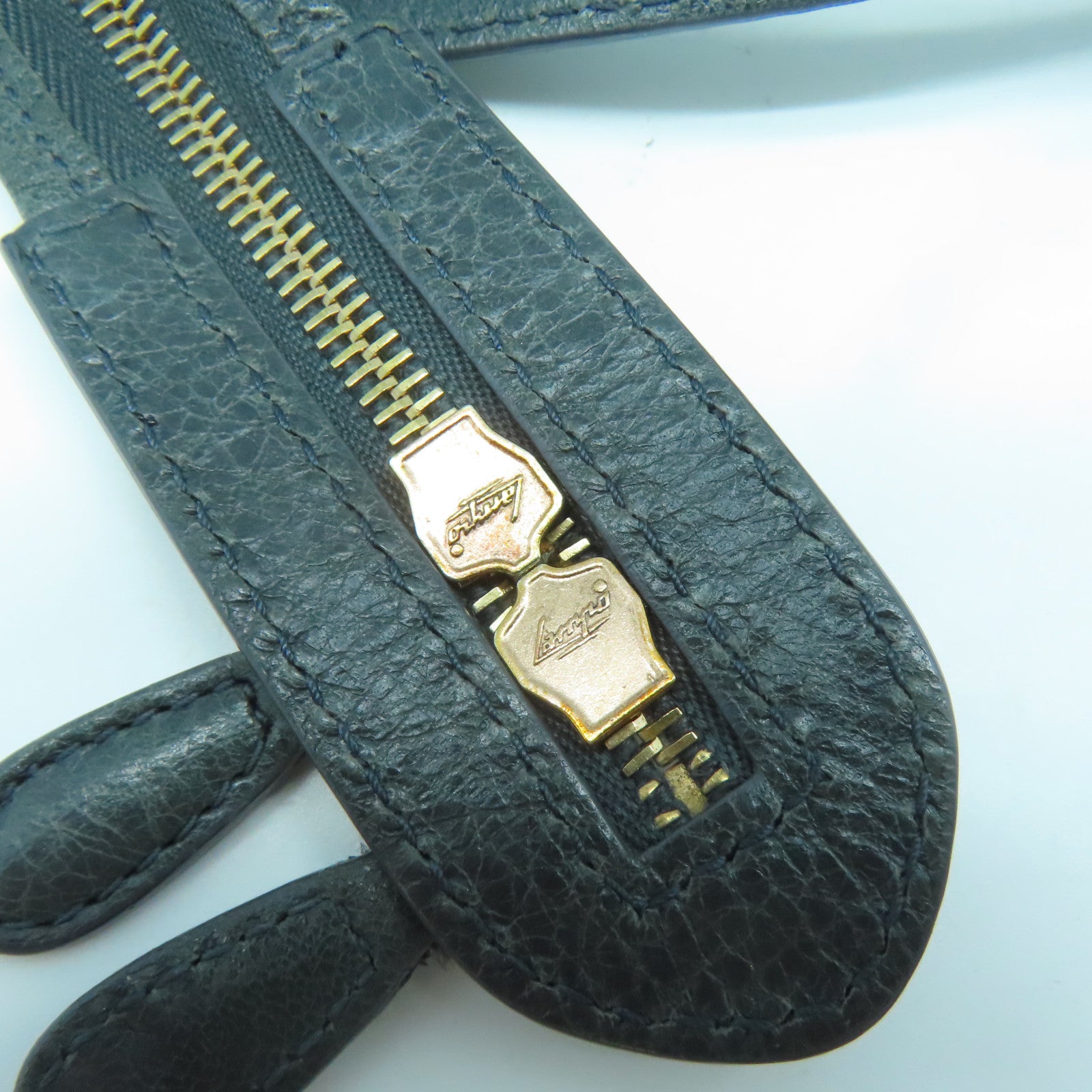 BALENCIAGA 牛皮皮革City Bag手挽肩背兩用袋綠色