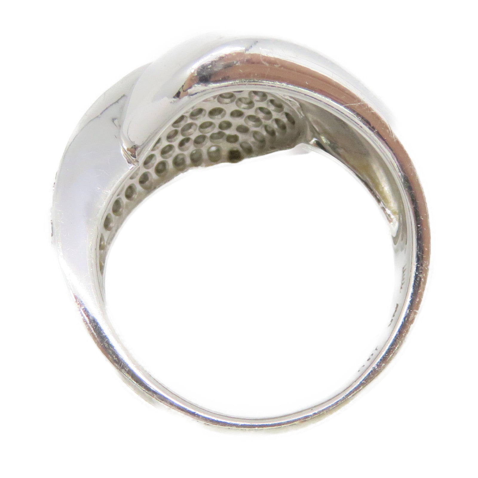 JEWELRY 18K白金/钻石Diamond Ring戒指US#6