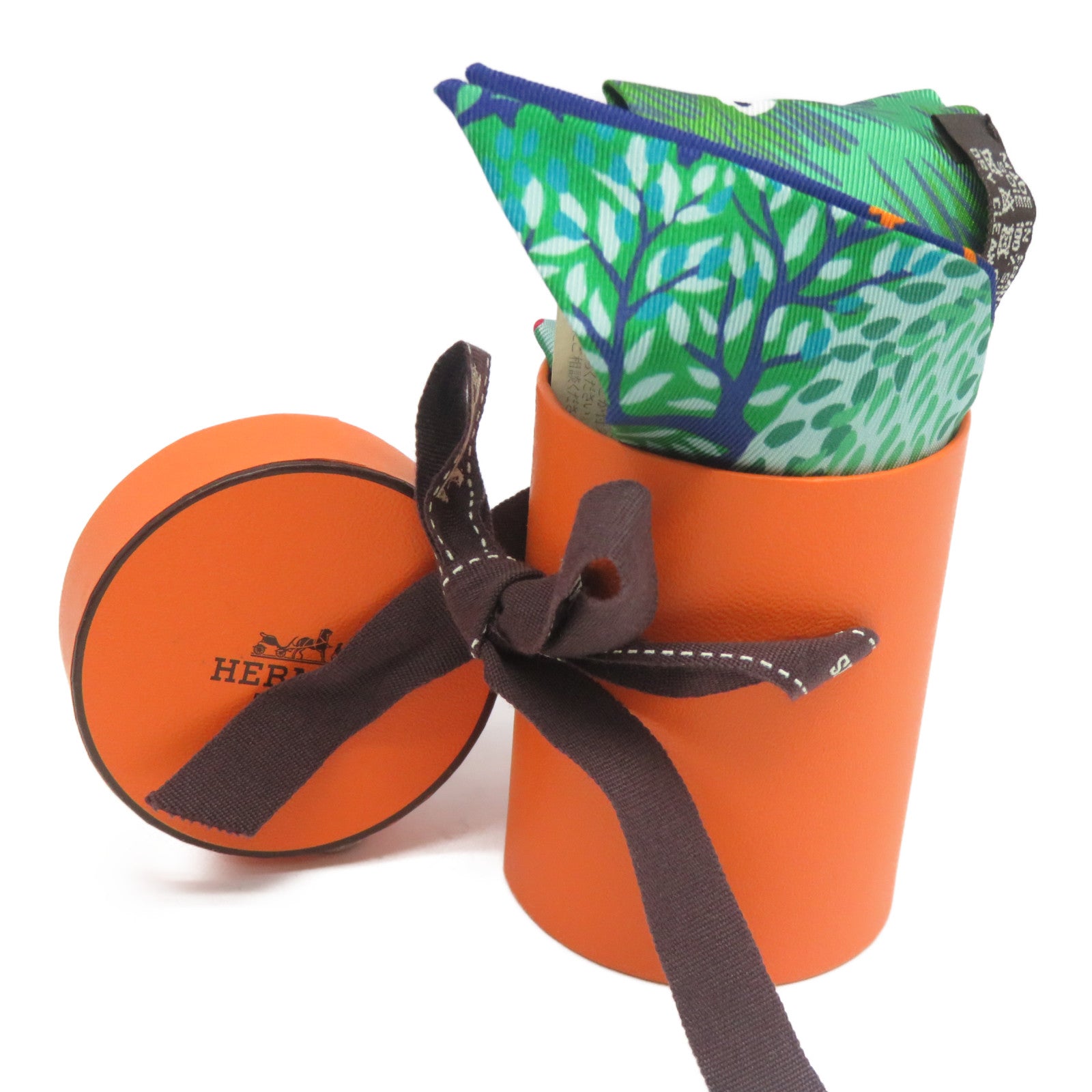 HERMES 絲質Twilly絲巾