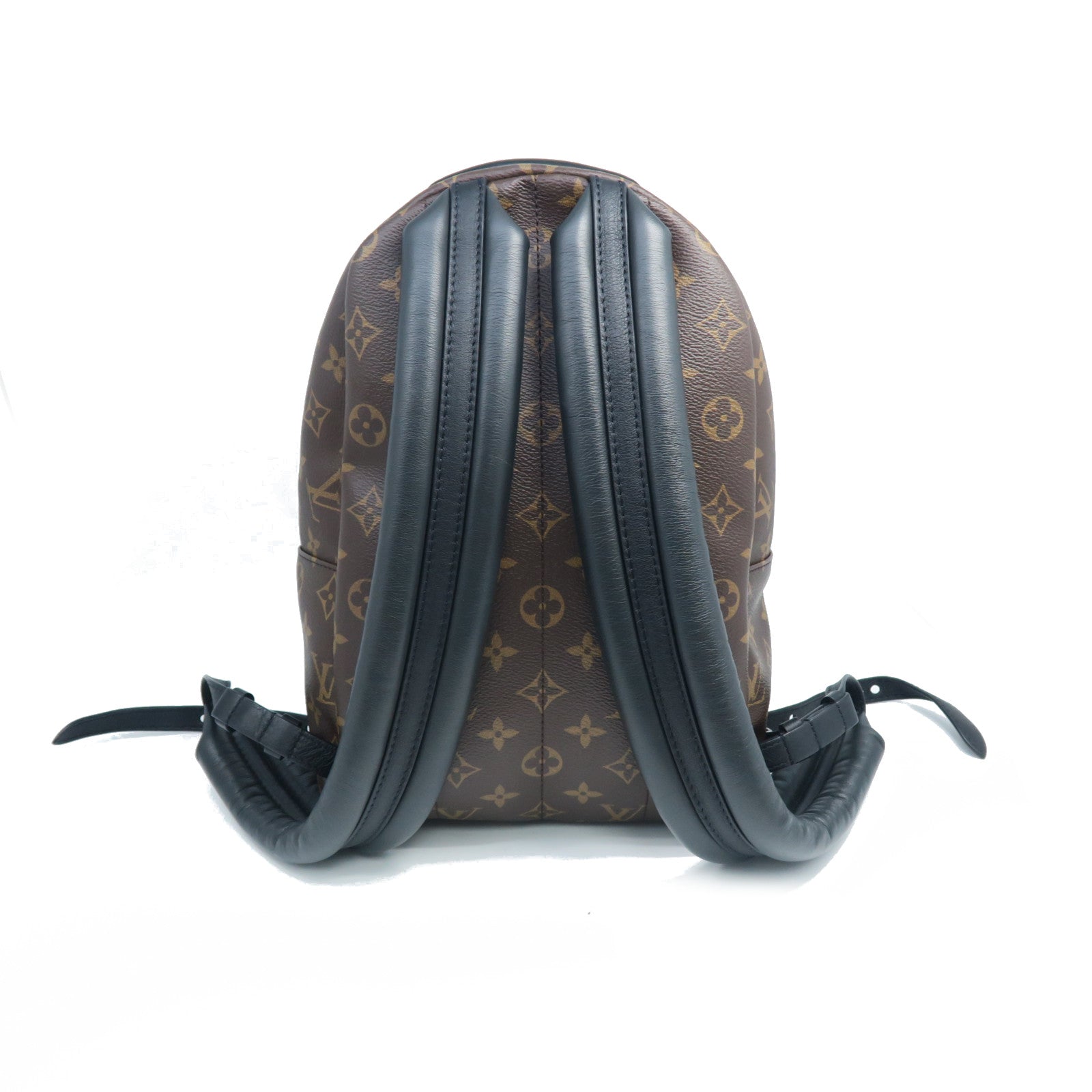 LOUIS VUITTON Monogram Palm Springs PM Gold Buckle Backpack Brown