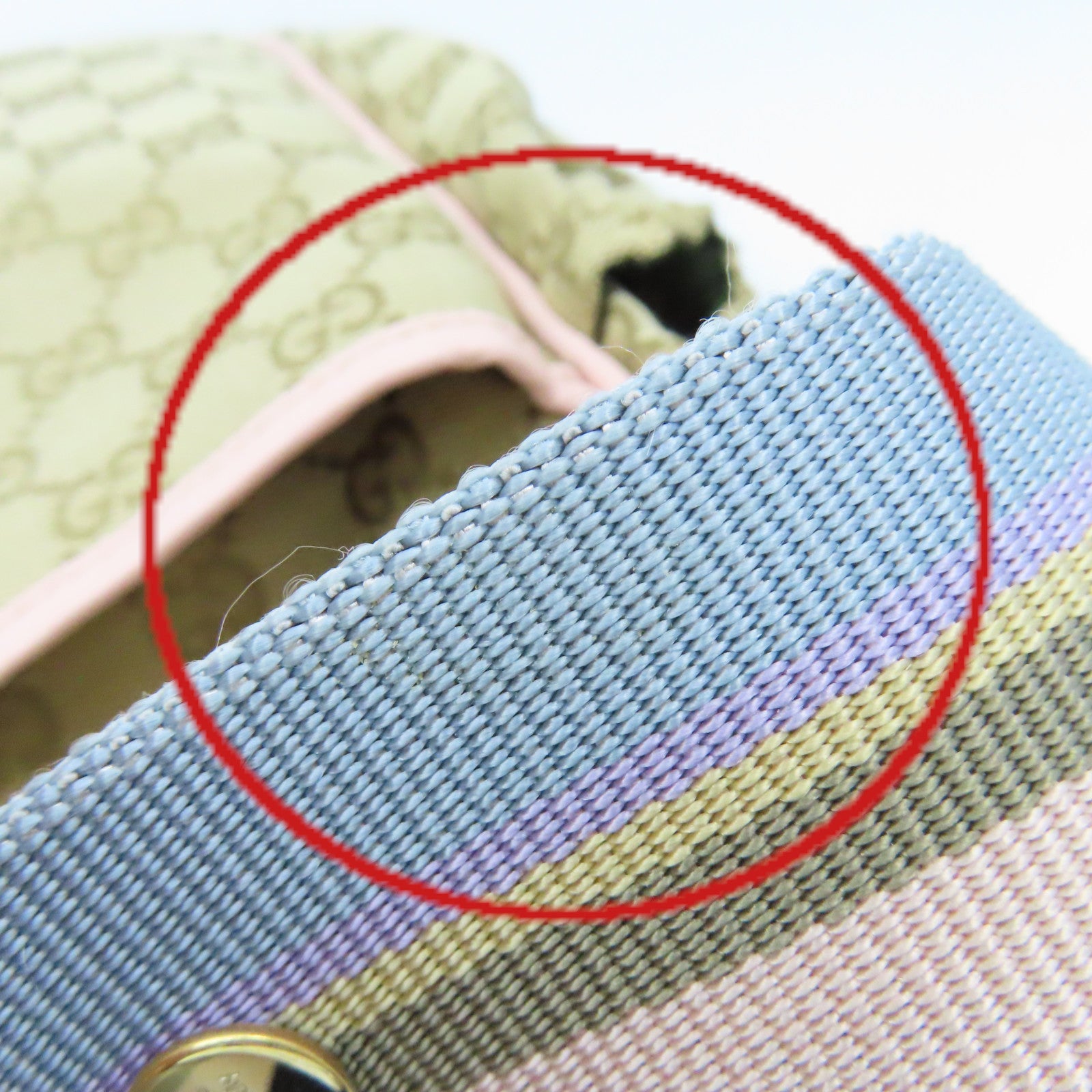 GUCCI GG帆布Shoulder Bag肩背袋啡色