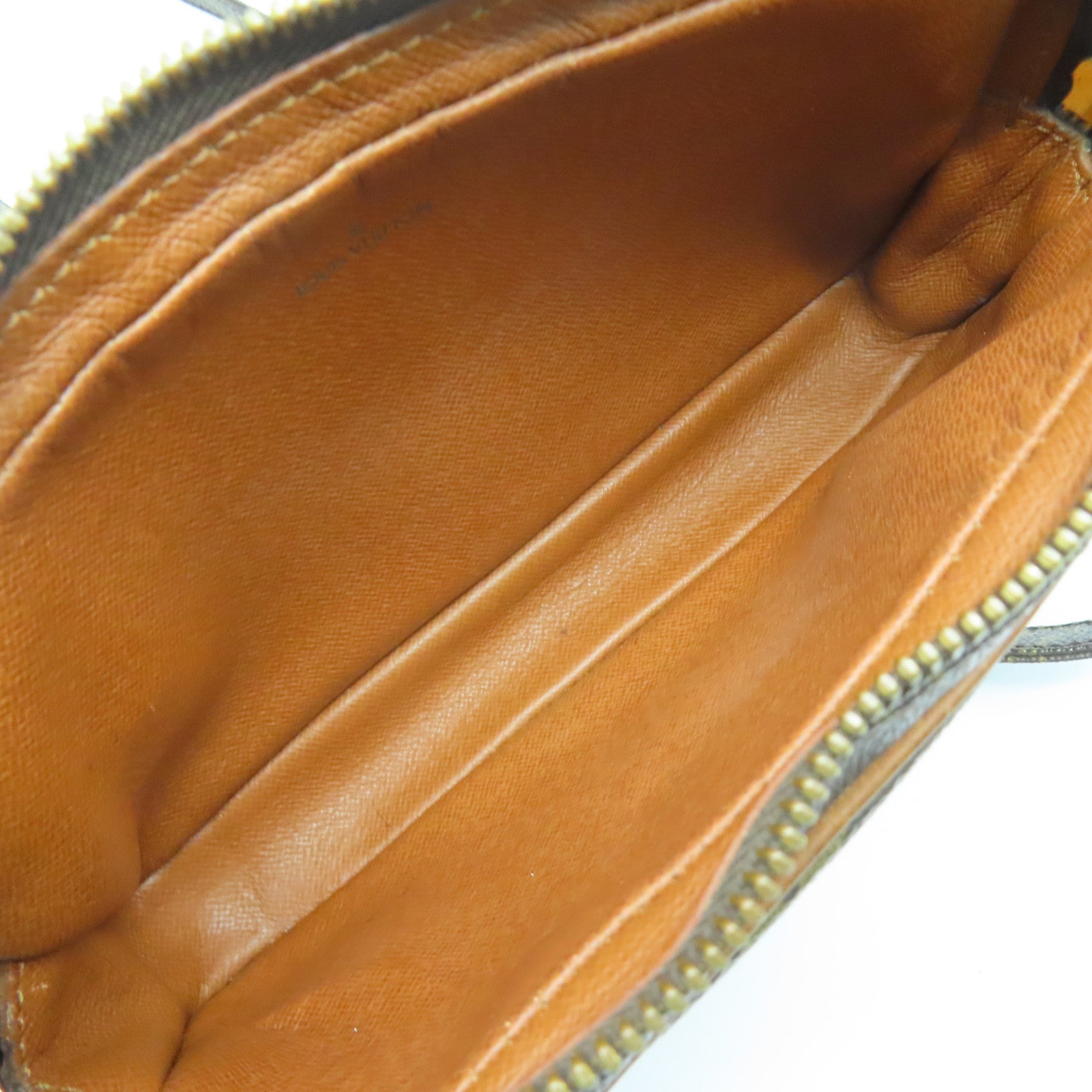 LOUIS VUITTON Monogram Pochette Marly Bandouliere金扣肩背袋啡色