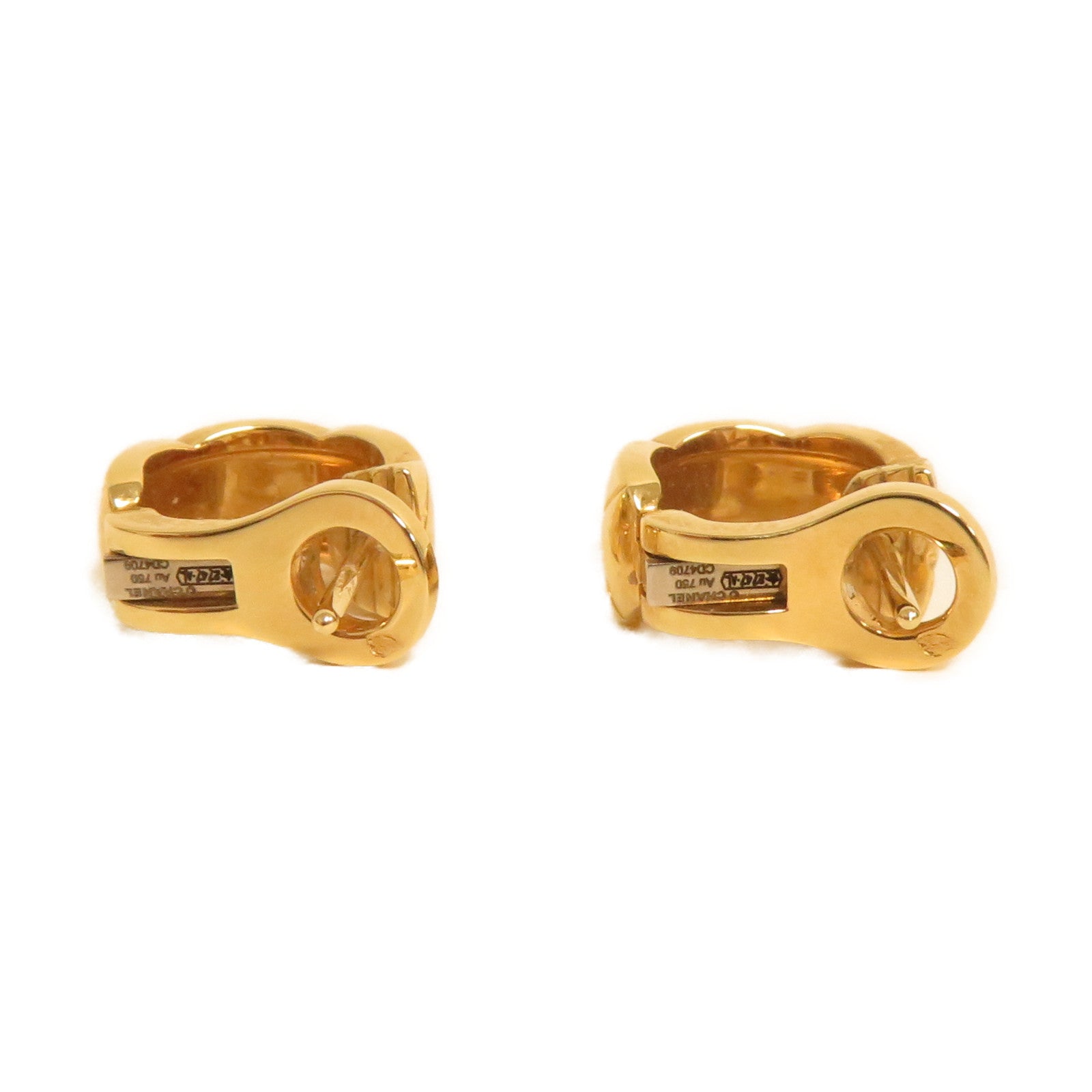 CHANEL 18K黃金Cursh Earring耳環