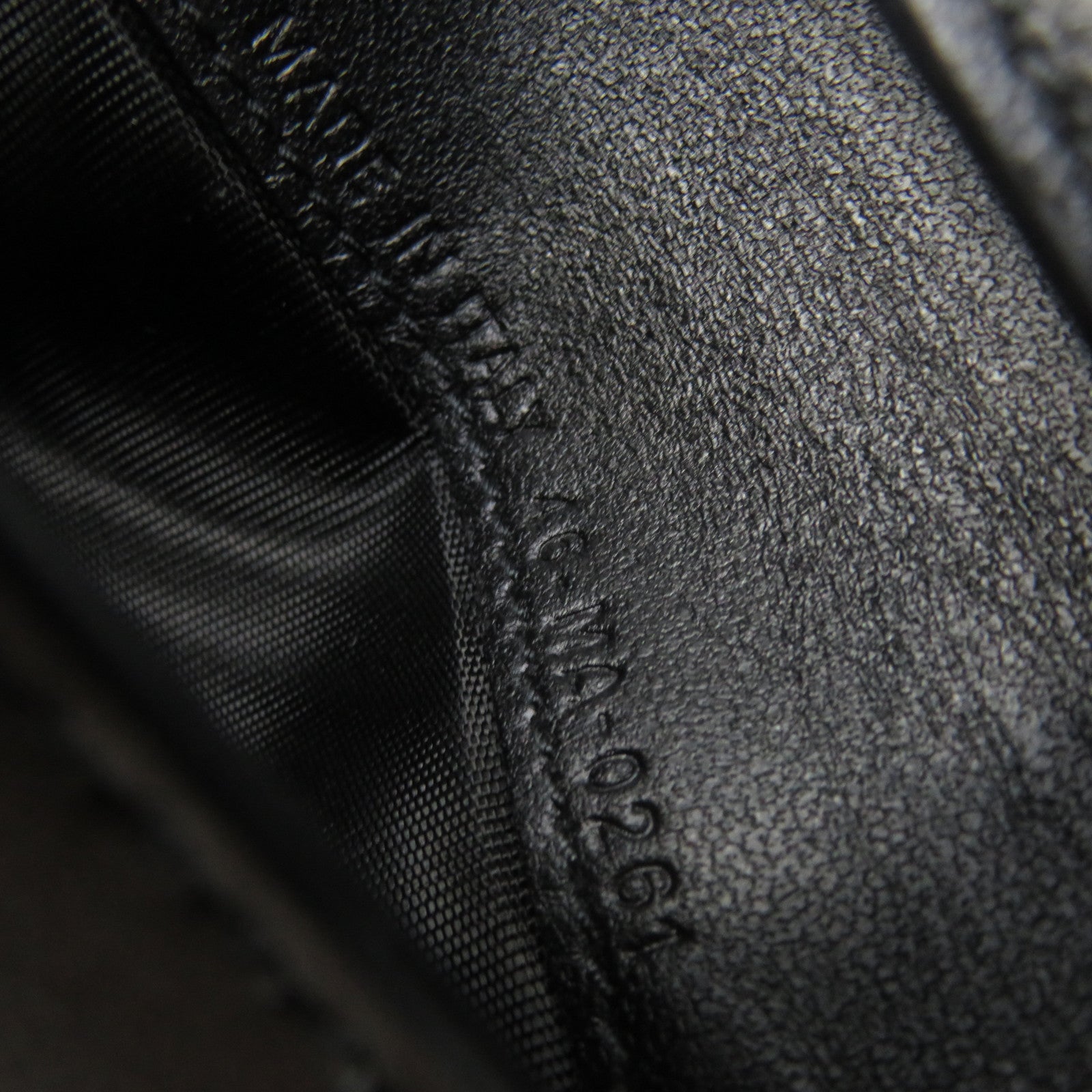 Dior cowhide leather Short Wallet short wallet black