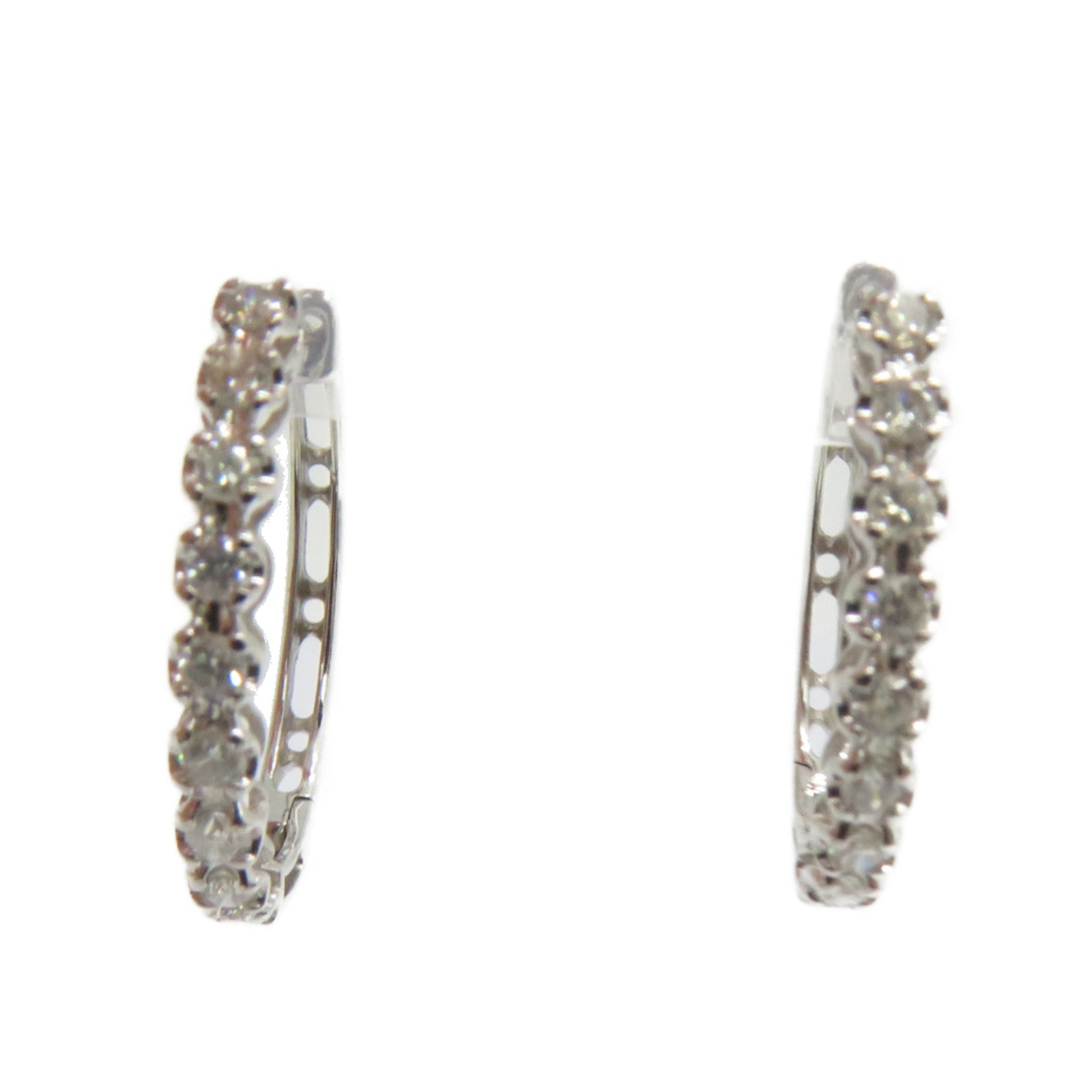 JEWELRY 18K白金Diamond Earrings 0.36ct鑽石耳環