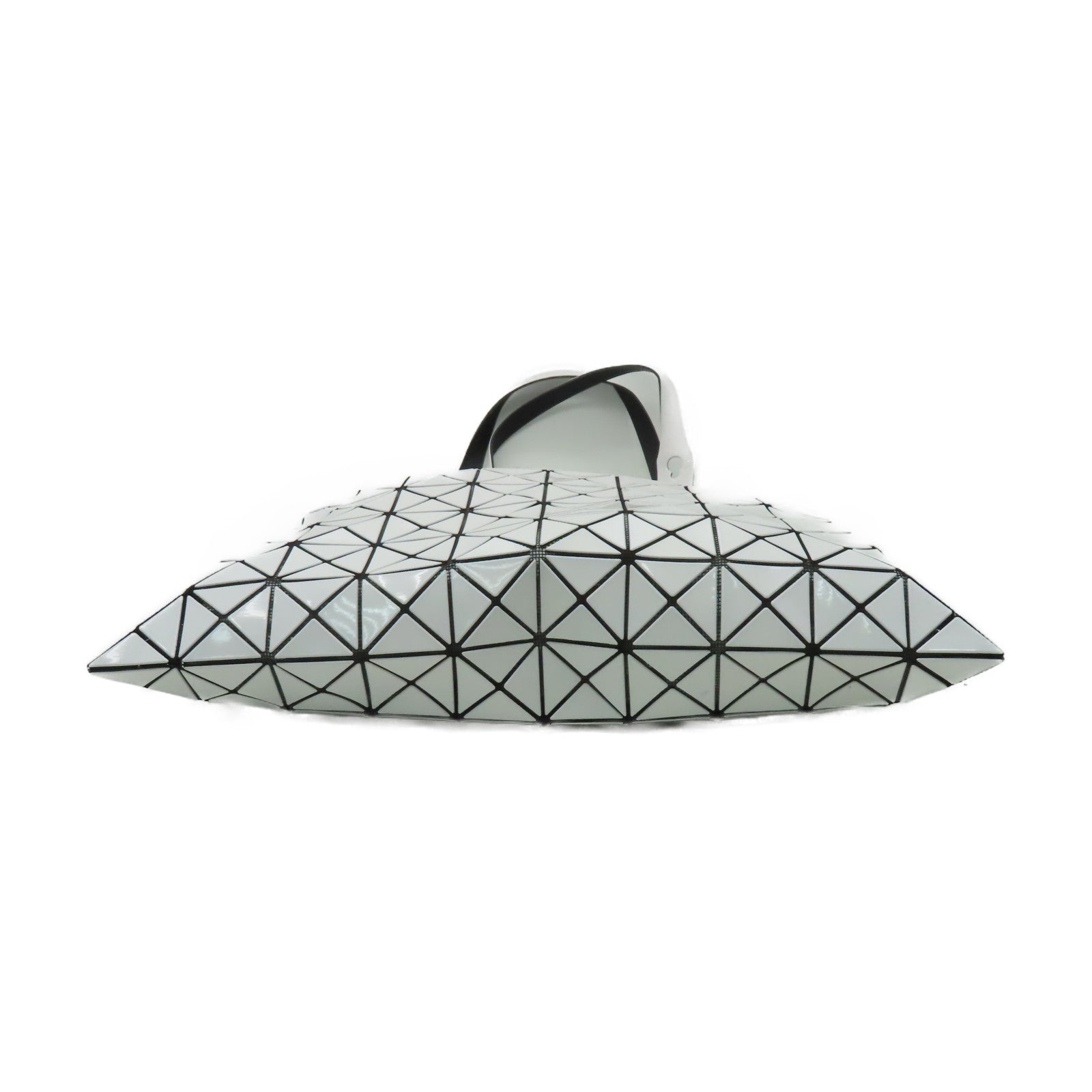 ISSEY MIYAKE PVC Tote Bag銀扣手挽袋白色