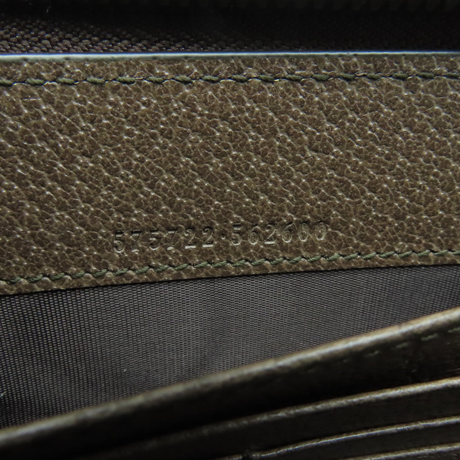 GUCCI 塗層帆布/牛皮皮革Ophidia Shoulder Bag金扣肩背袋啡色