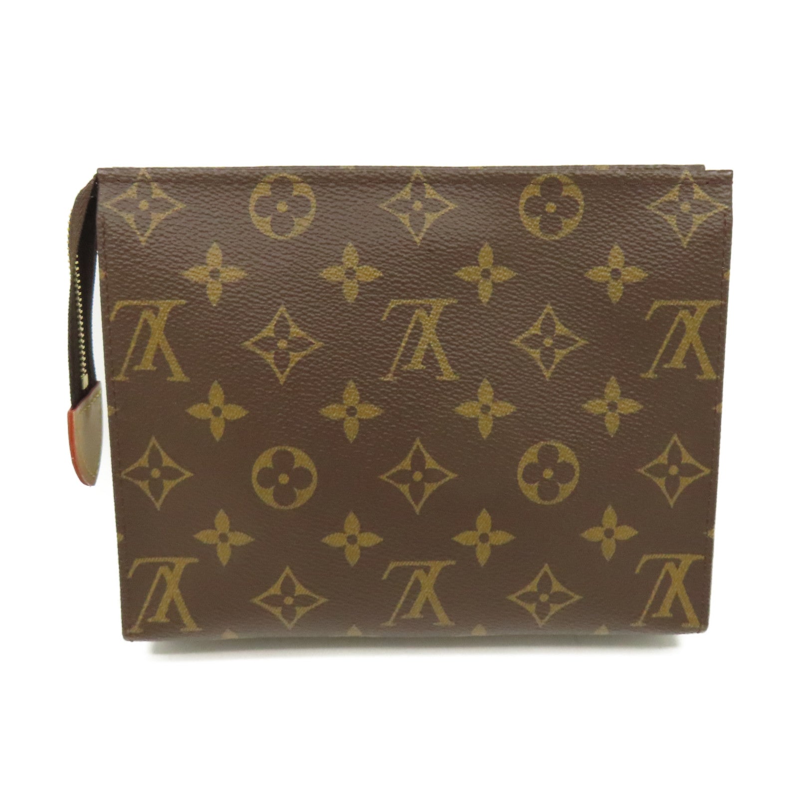 LOUIS VUITTON Monogram Poche Toilette 19 Clutch Bag手拿包啡色
