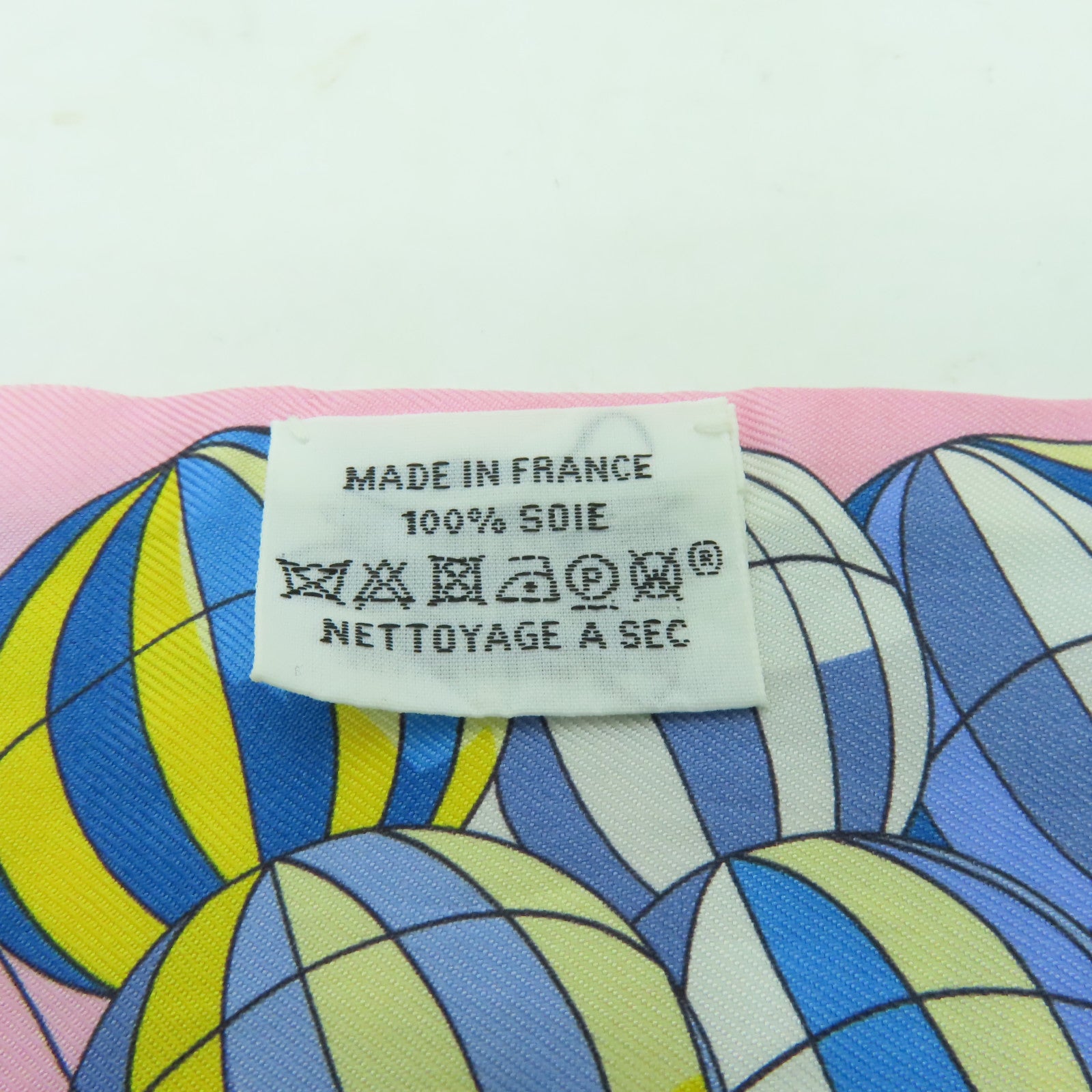 HERMES 絲質Twilly絲巾粉紅色