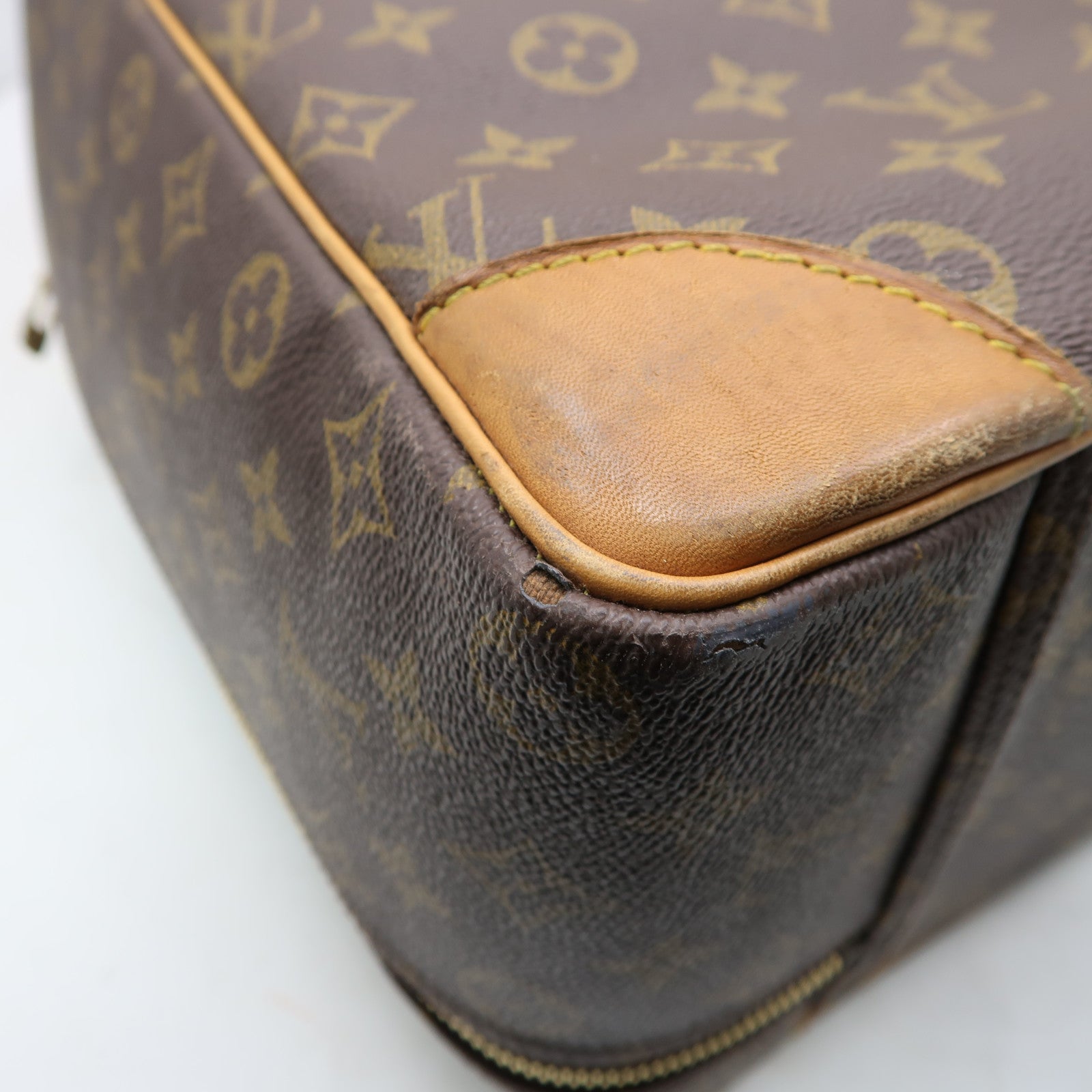 LOUIS VUITTON Monogram Sirius 50金扣行李袋啡色