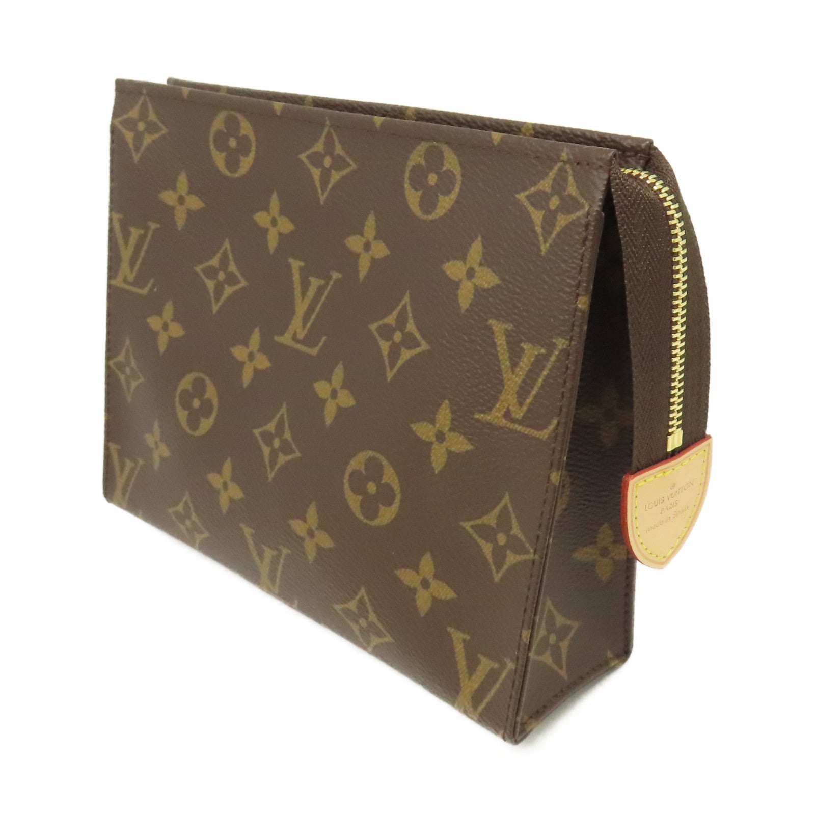LOUIS VUITTON Monogram Poche Toilette 19 Clutch Bag手拿包啡色