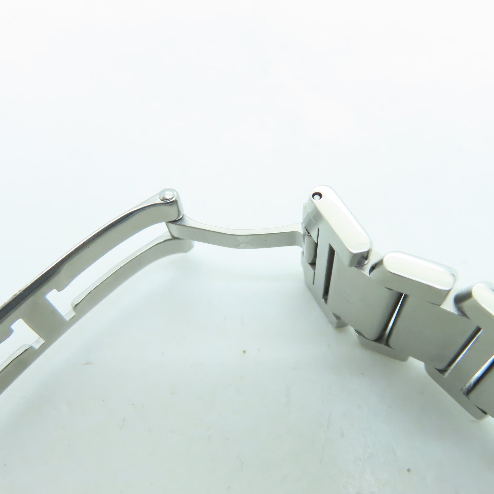 CARTIER Tank Francaise不鏽鋼手錶自動機芯白色