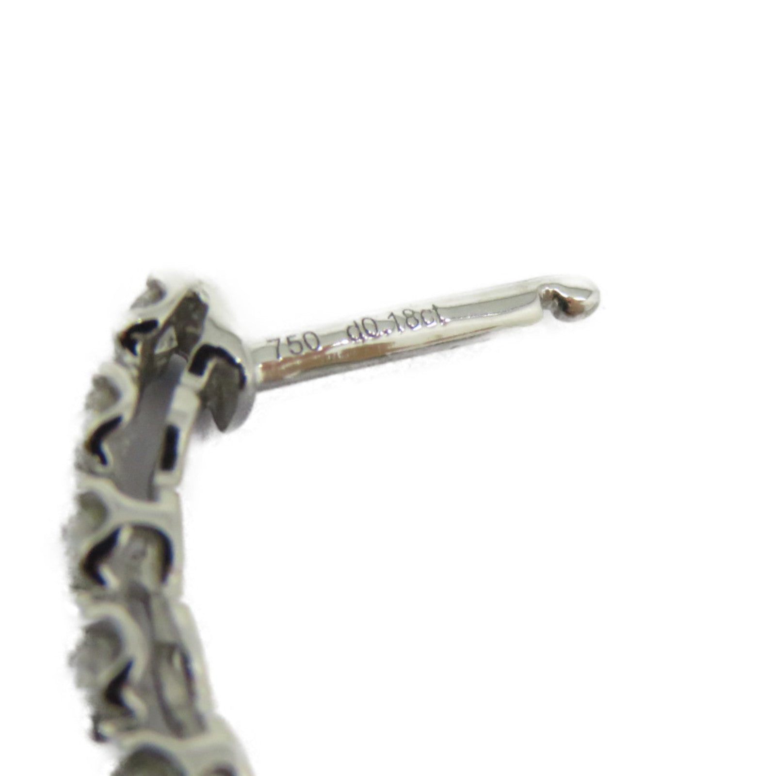 JEWELRY 18K白金Diamond Earrings 0.36ct鑽石耳環