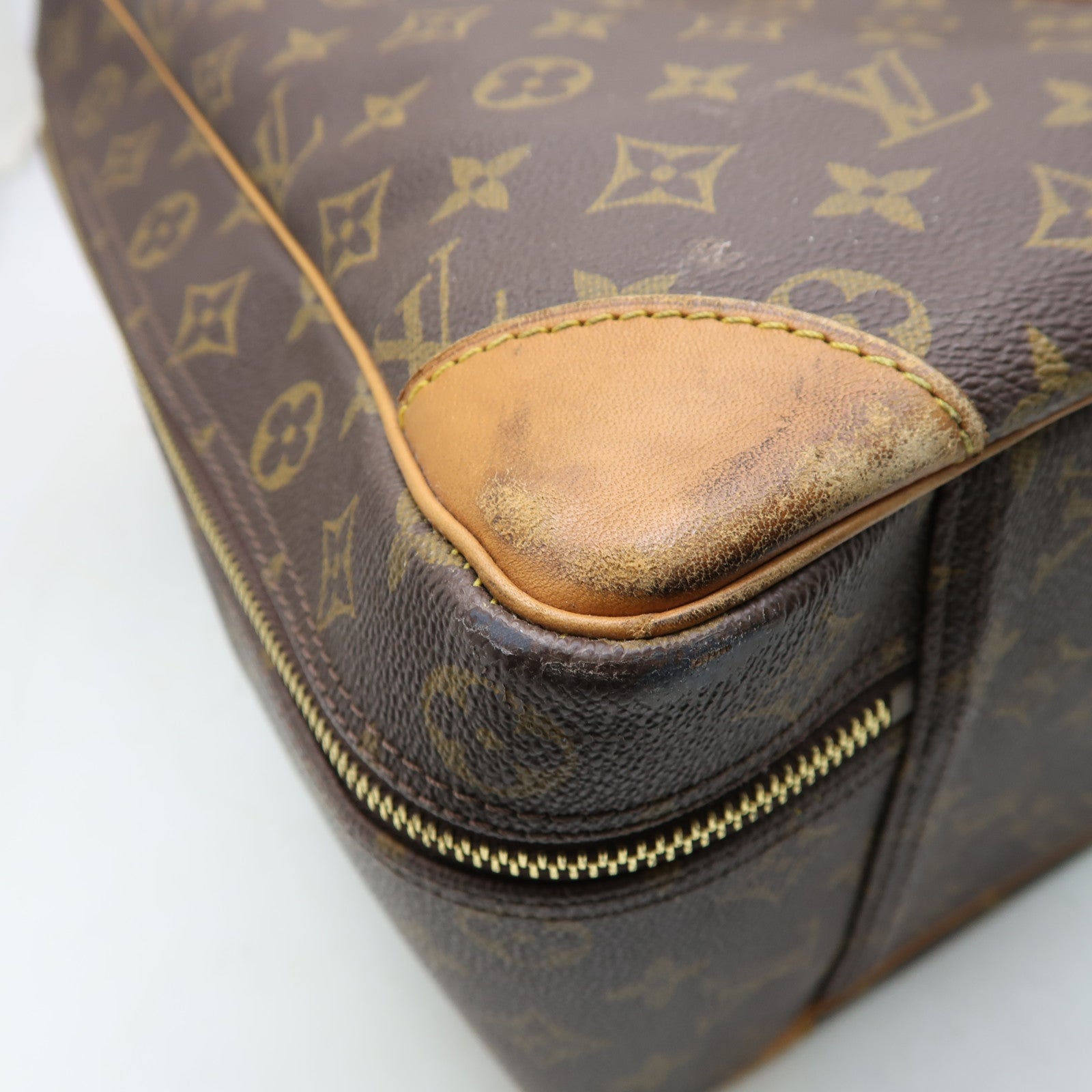 LOUIS VUITTON Monogram Sirius 50金扣行李袋啡色