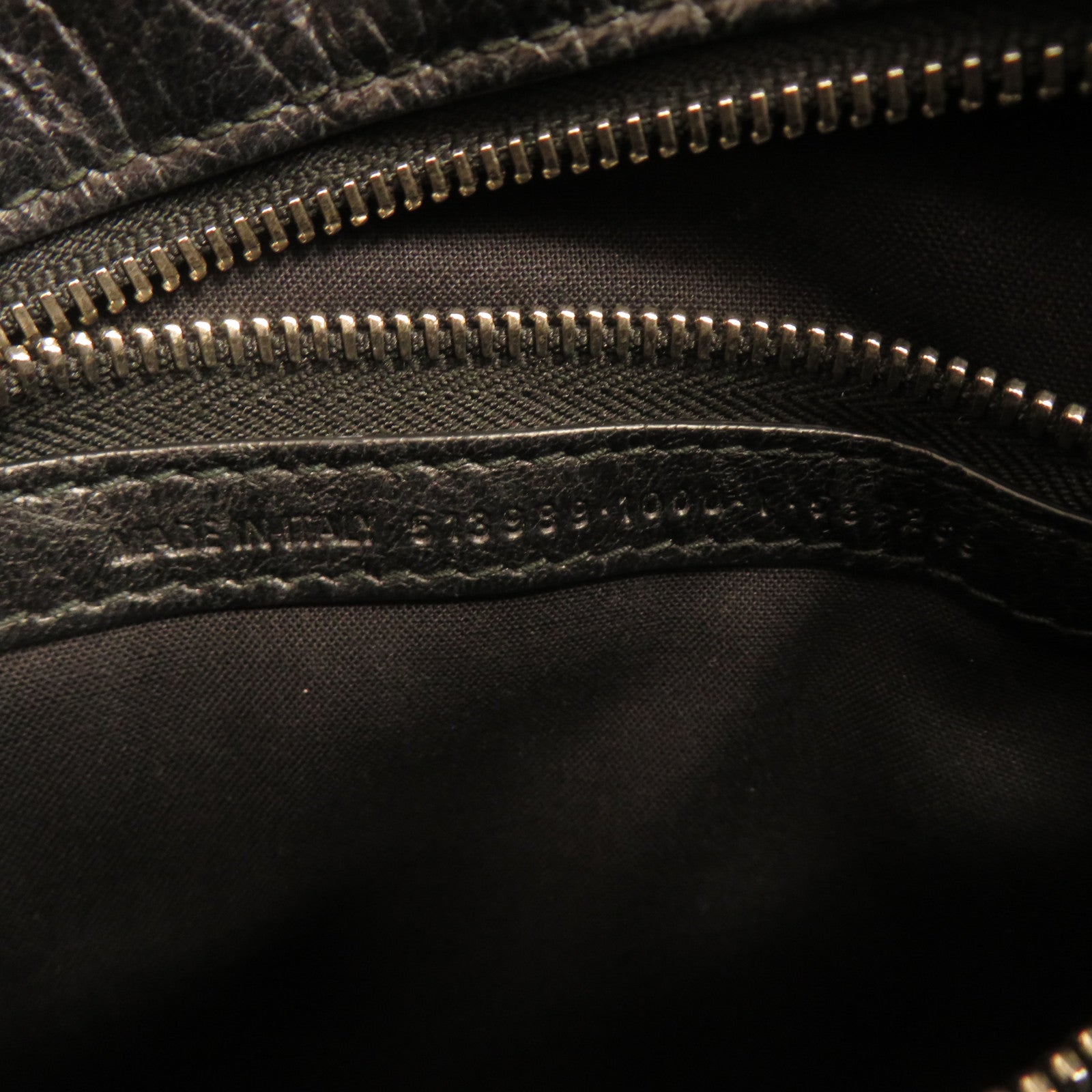 BALENCIAGA 牛皮皮革Shopper Bazar金扣手挽肩背兩用袋黑色