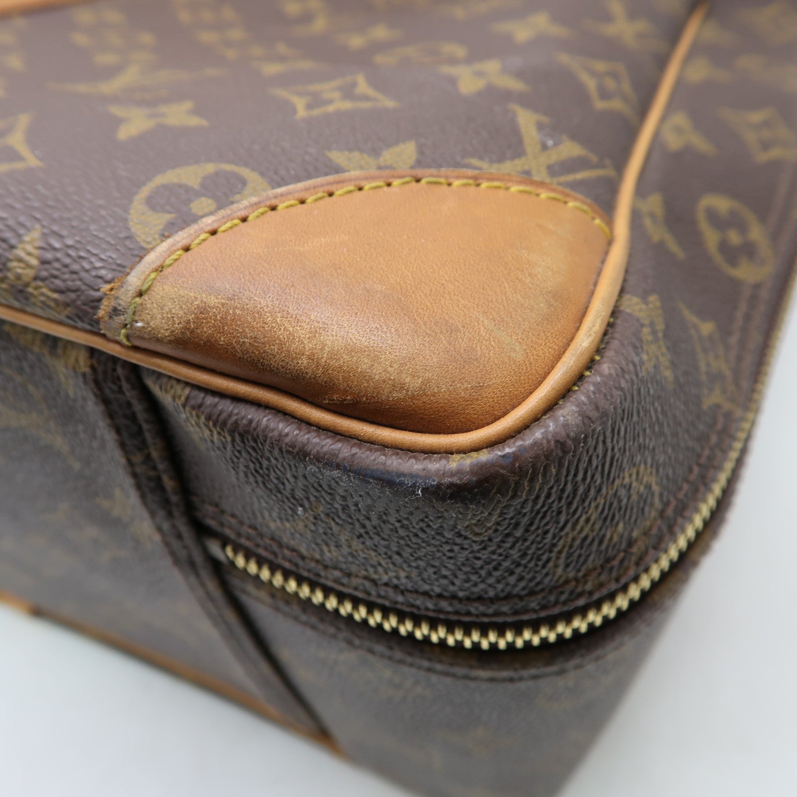 LOUIS VUITTON Monogram Sirius 50金扣行李袋啡色