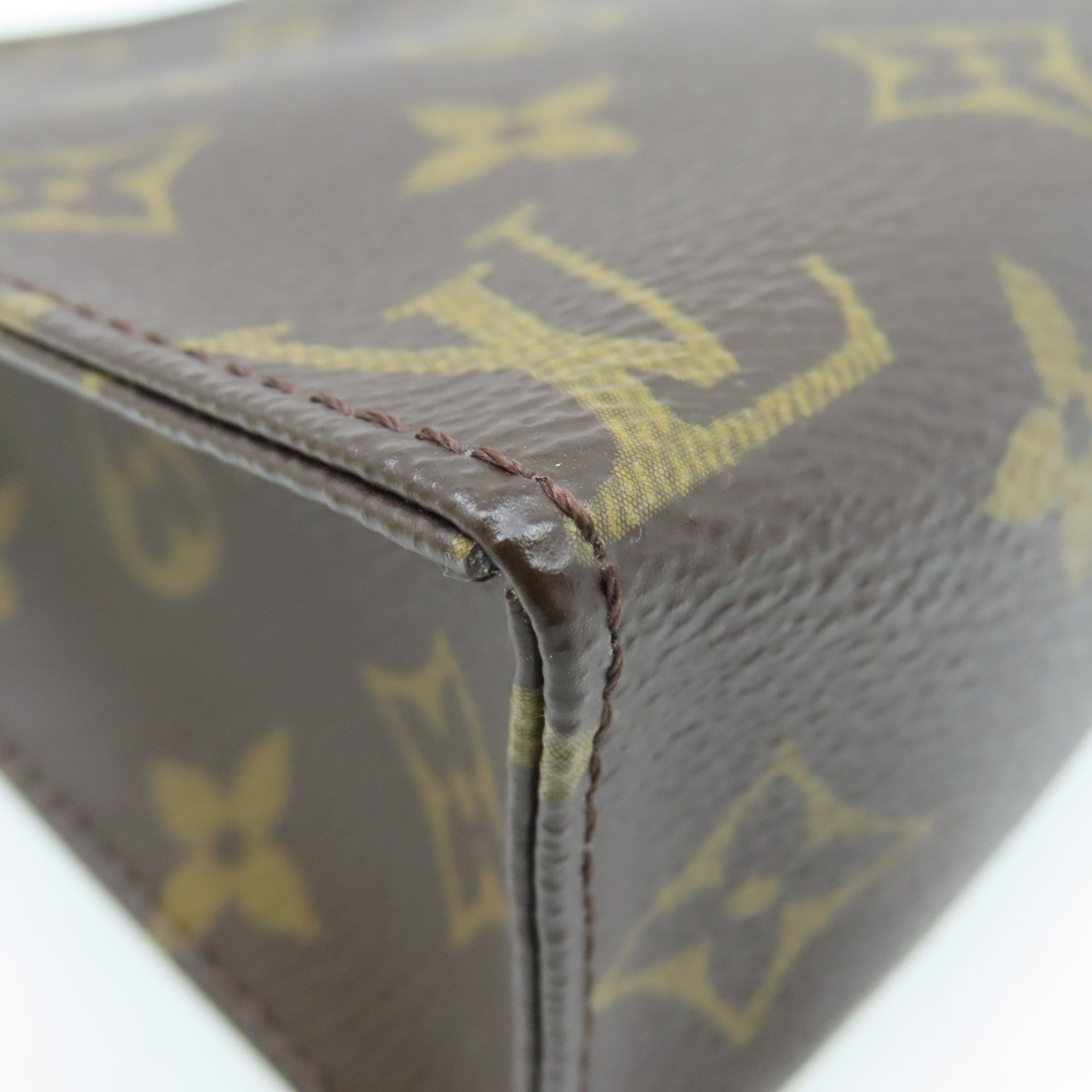 LOUIS VUITTON Monogram Poche Toilette 19 Clutch Bag手拿包啡色