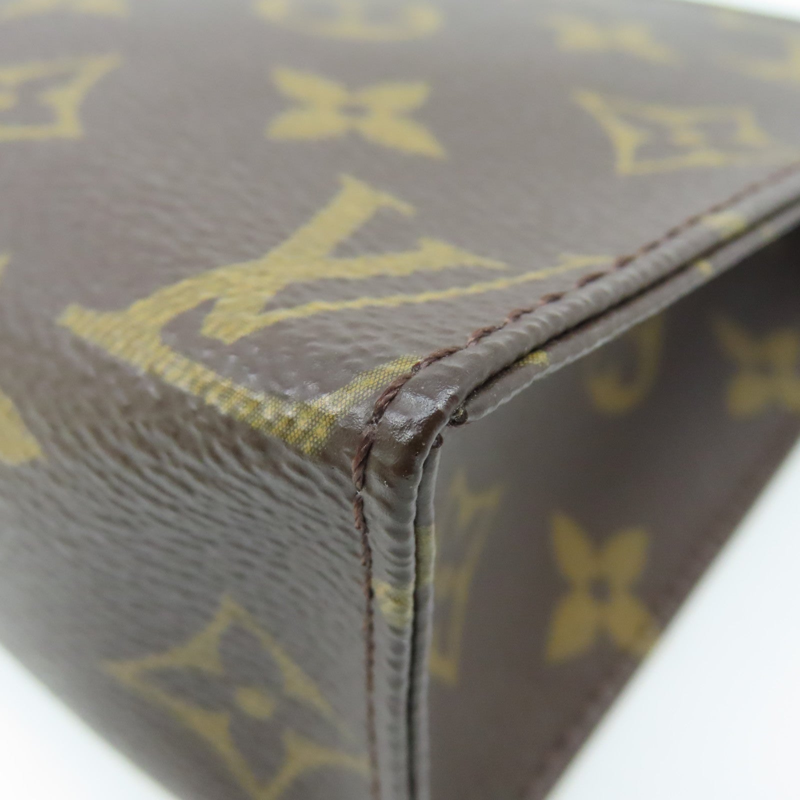 LOUIS VUITTON Monogram Poche Toilette 19 Clutch Bag手拿包啡色
