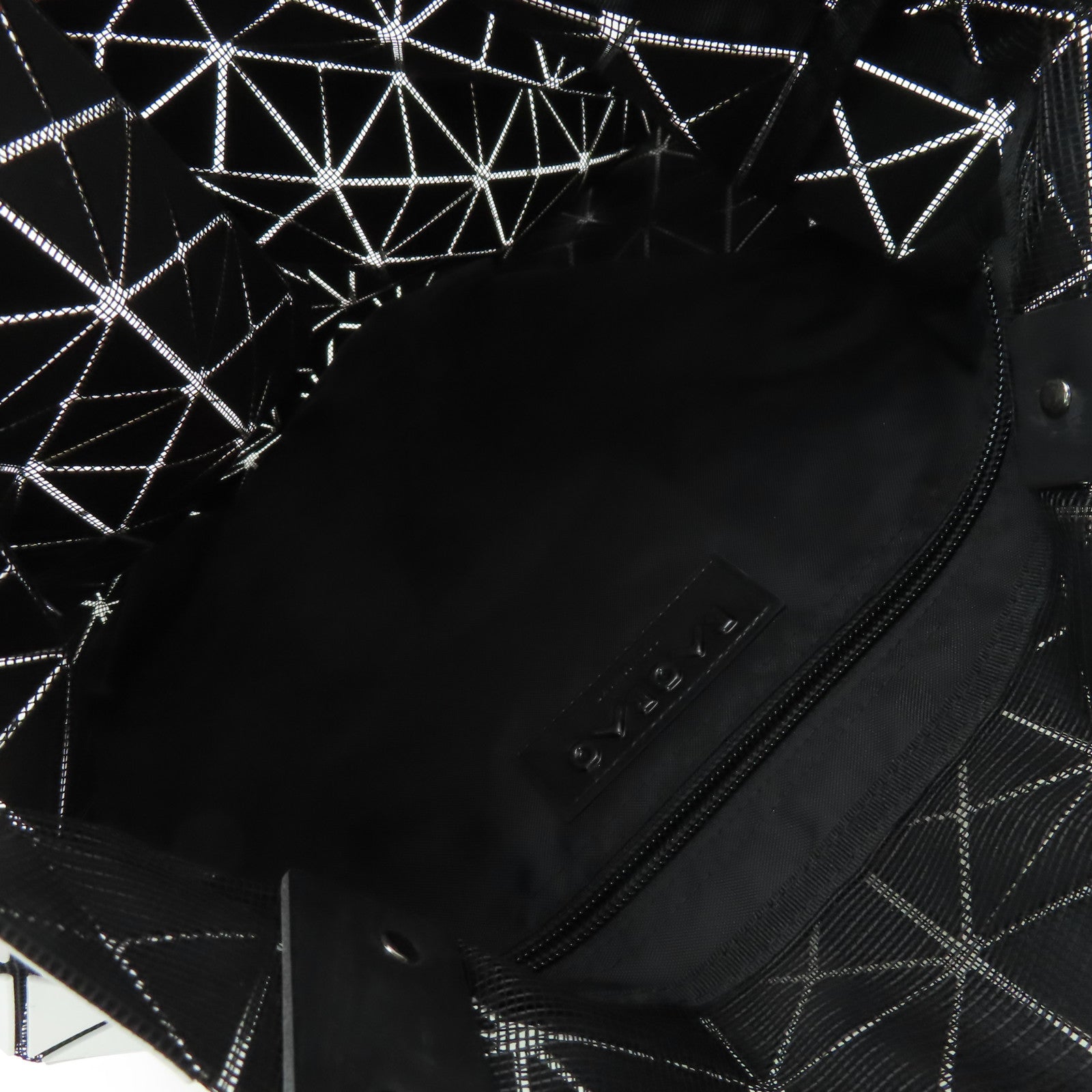 ISSEY MIYAKE PVC Tote Bag銀扣手挽袋白色