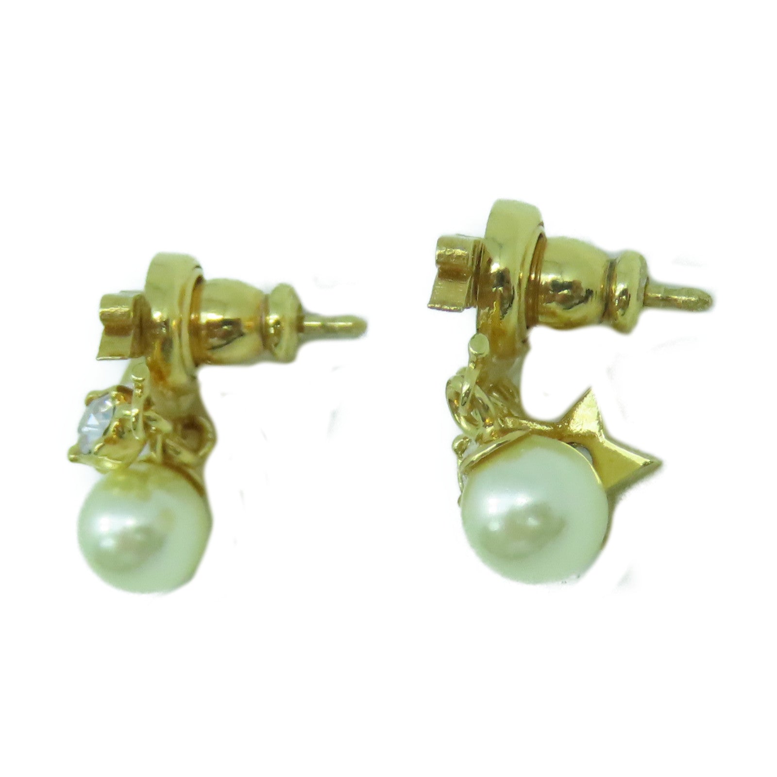 Dior 金屬Earrings耳環金色