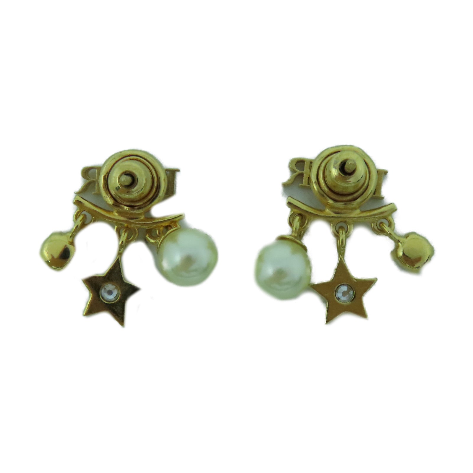 Dior 金屬Earrings耳環金色