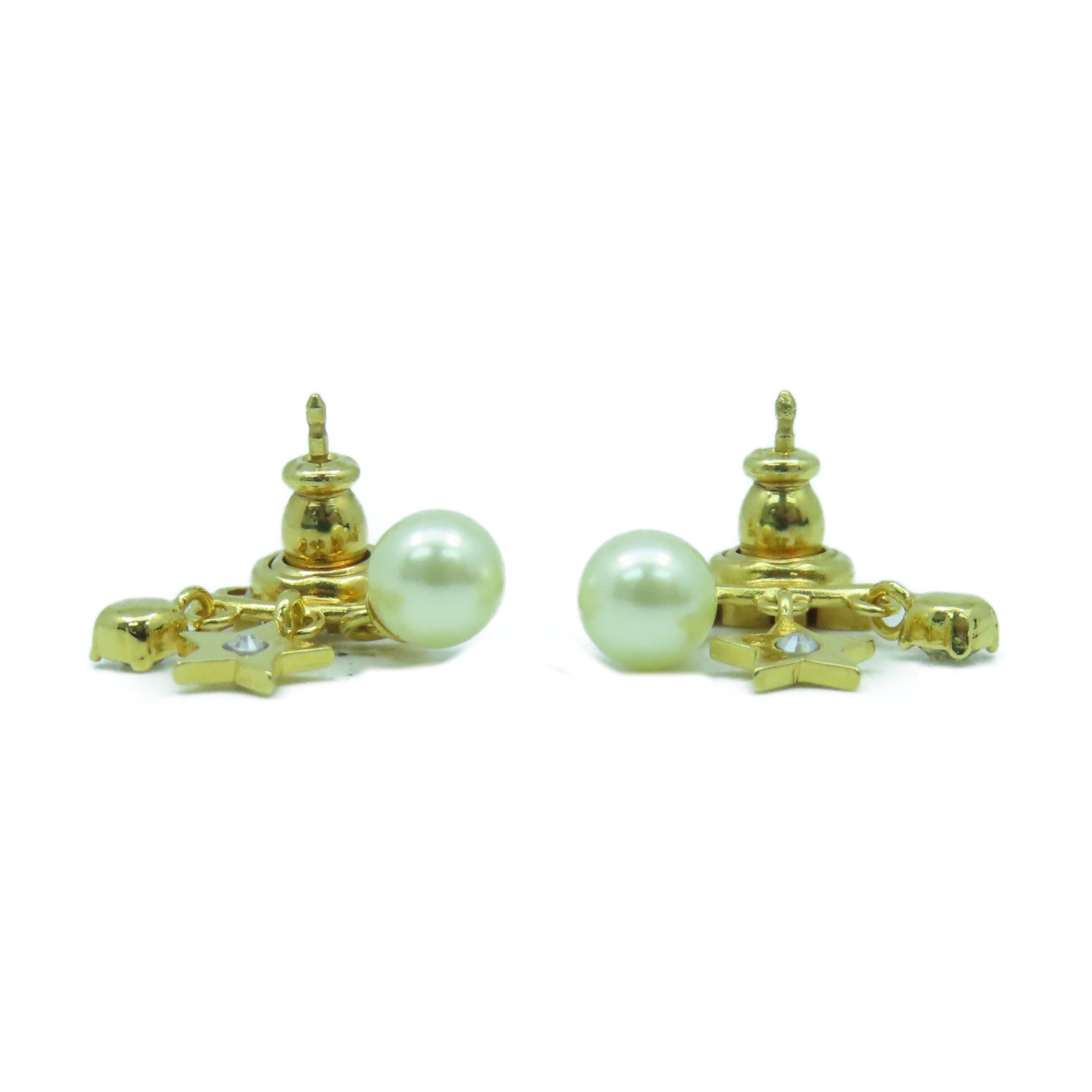 Dior 金屬Earrings耳環金色