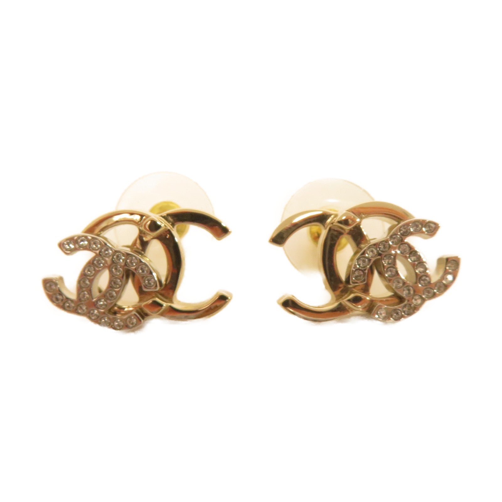 CHANEL 金屬Earrings耳環金色