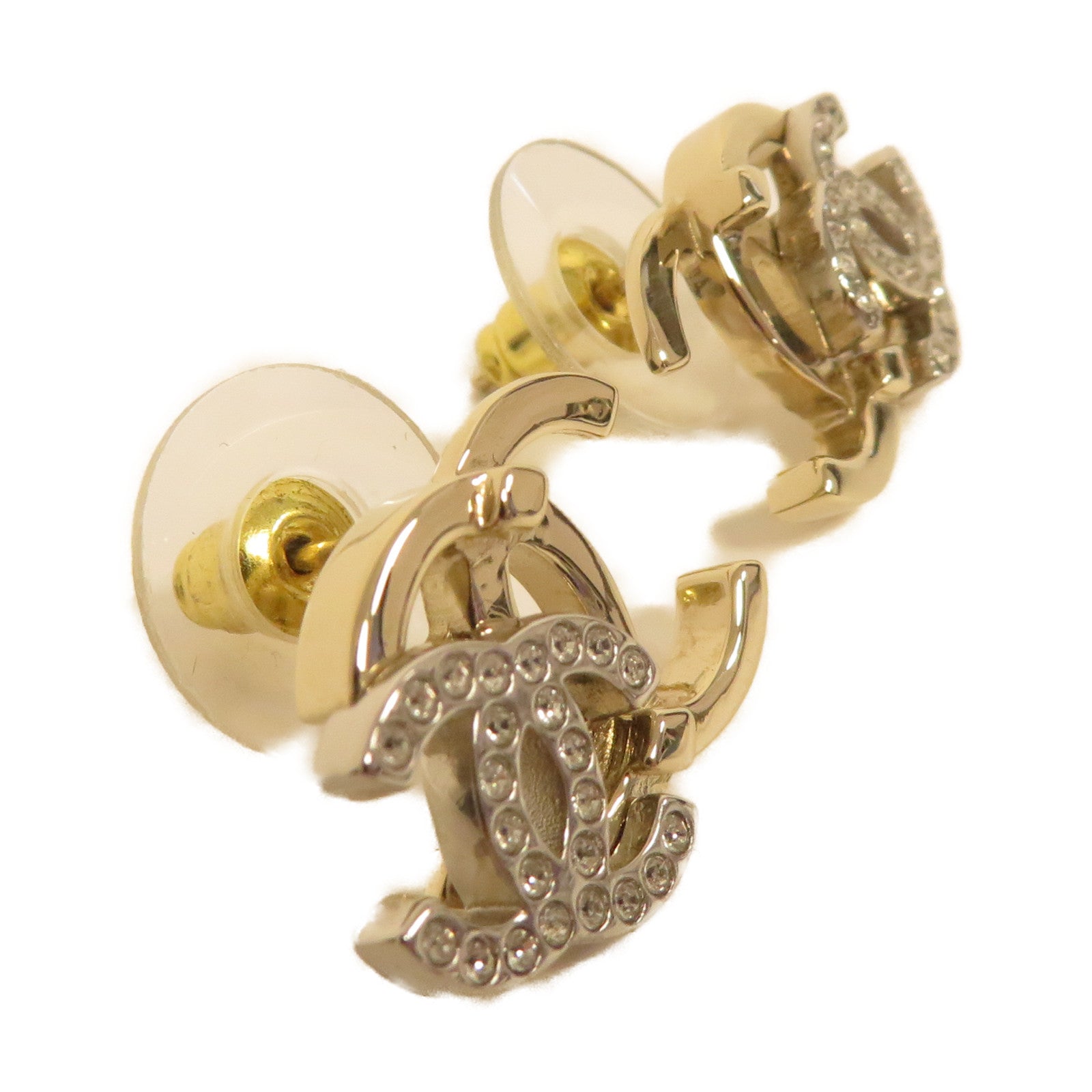 CHANEL 金屬Earrings耳環金色