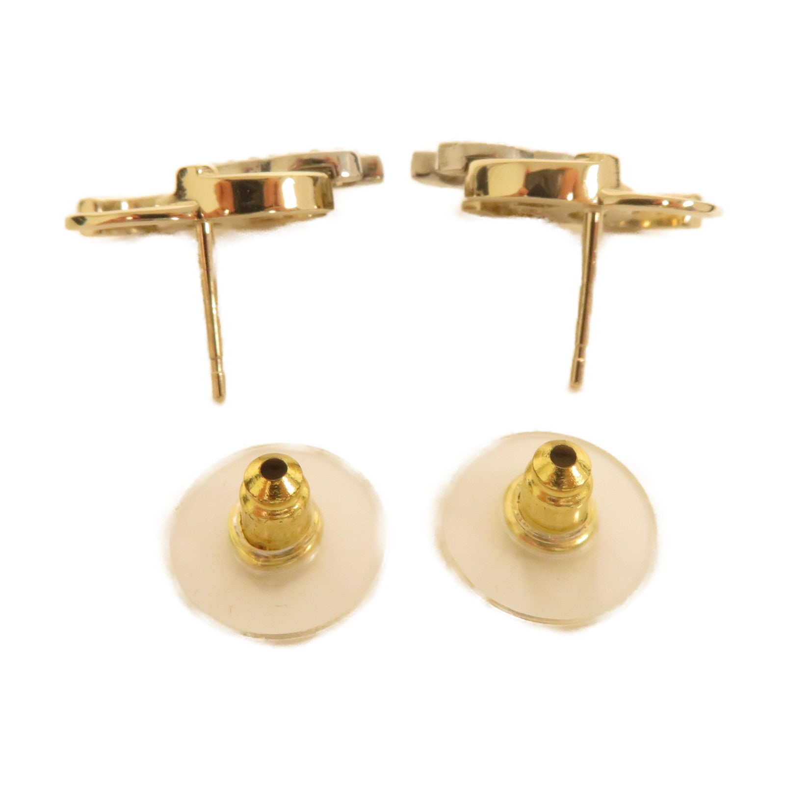 CHANEL 金屬Earrings耳環金色