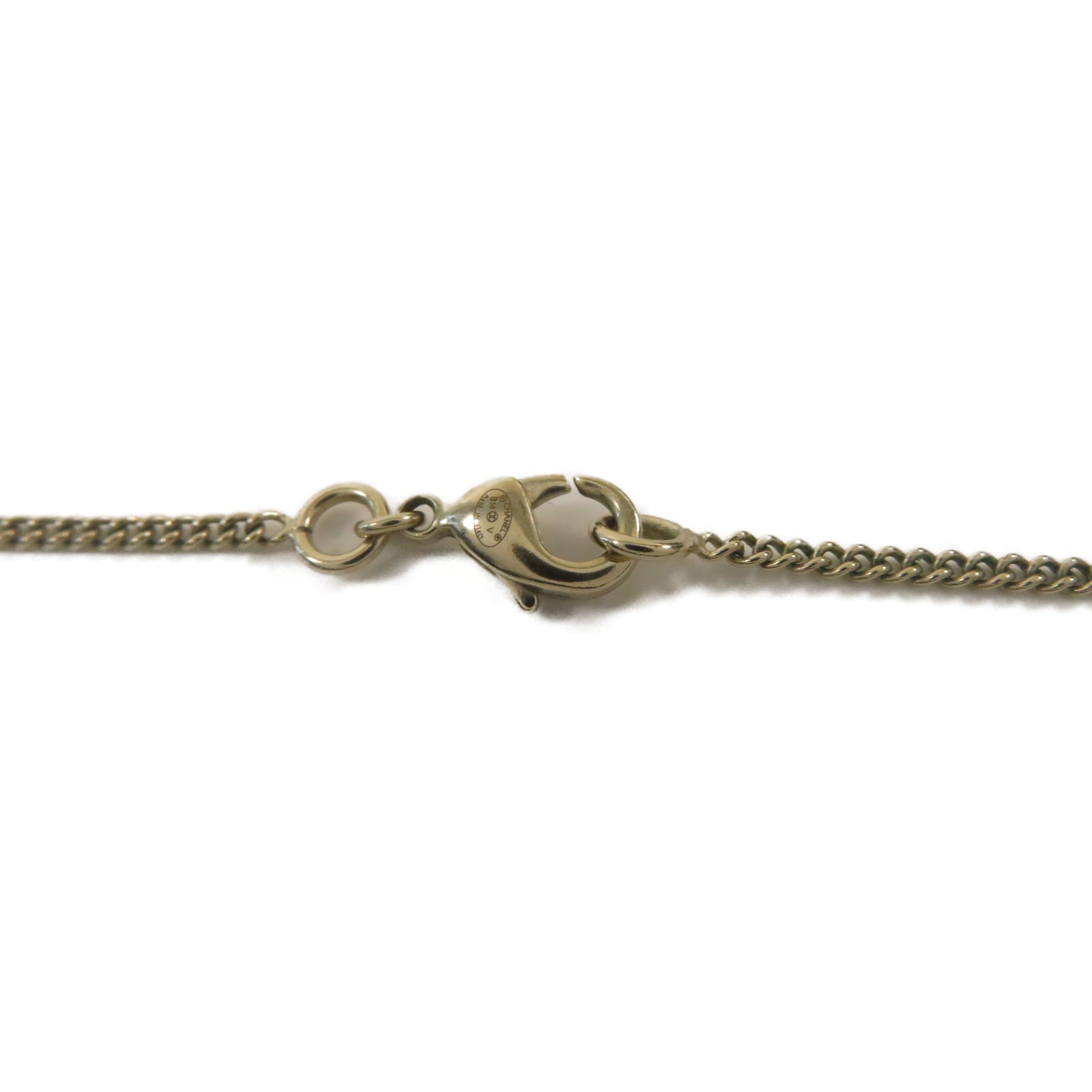 CHANEL PVC/金屬Necklace項鏈金色/黑色