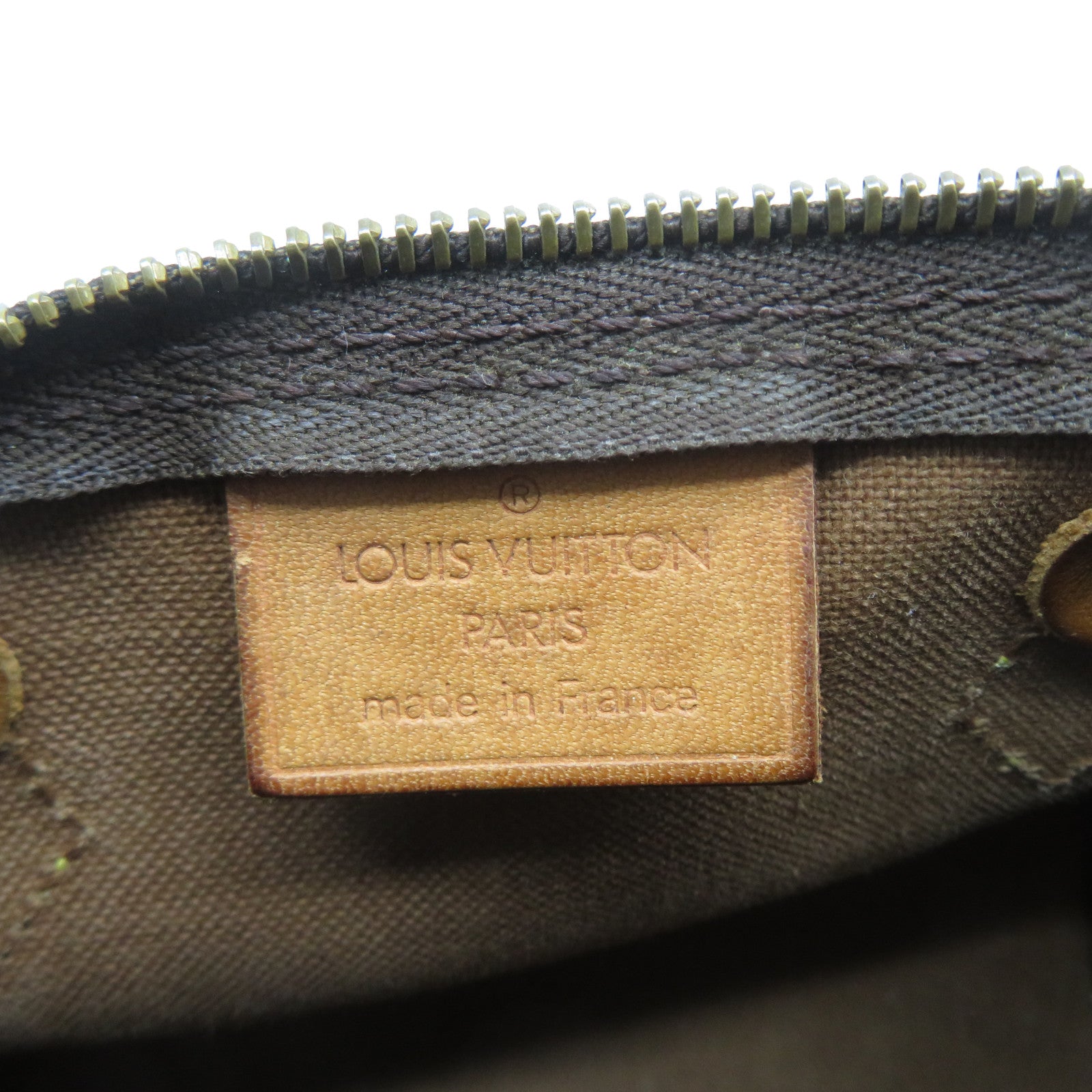 LOUIS VUITTON Monogram Speedy Mini金扣手挽袋啡色