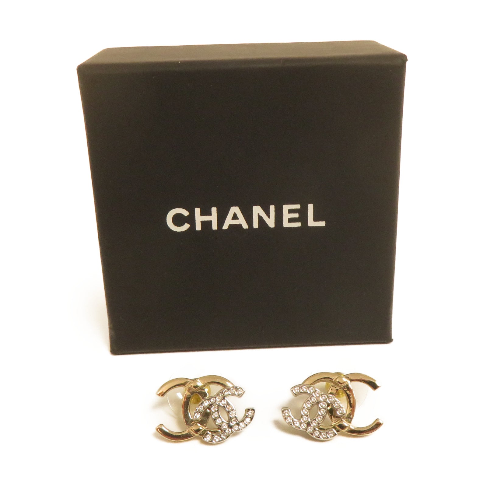 CHANEL 金屬Earrings耳環金色