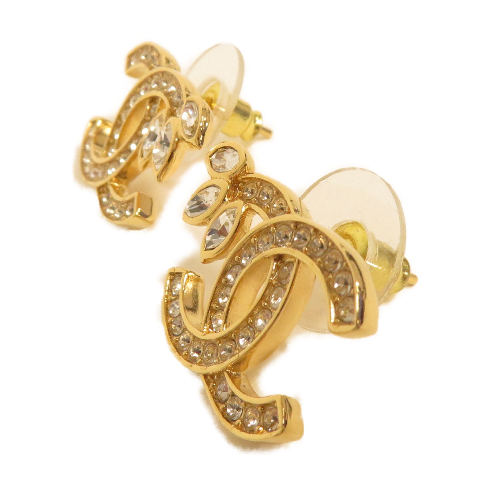 CHANEL 金屬Earrings耳環金色