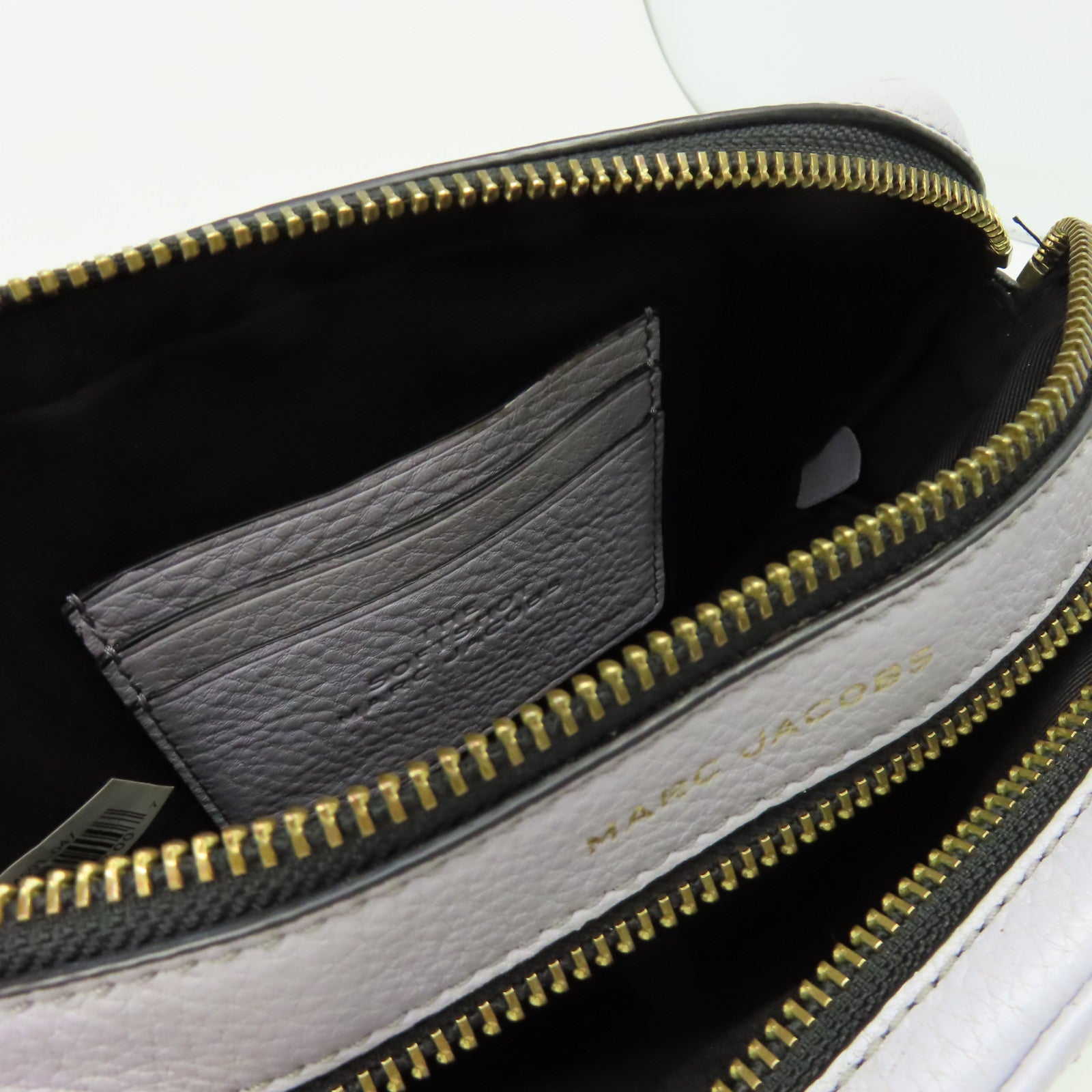 MARC JACOBS 牛皮皮革Shoulder Bag金扣肩背袋淺紫色