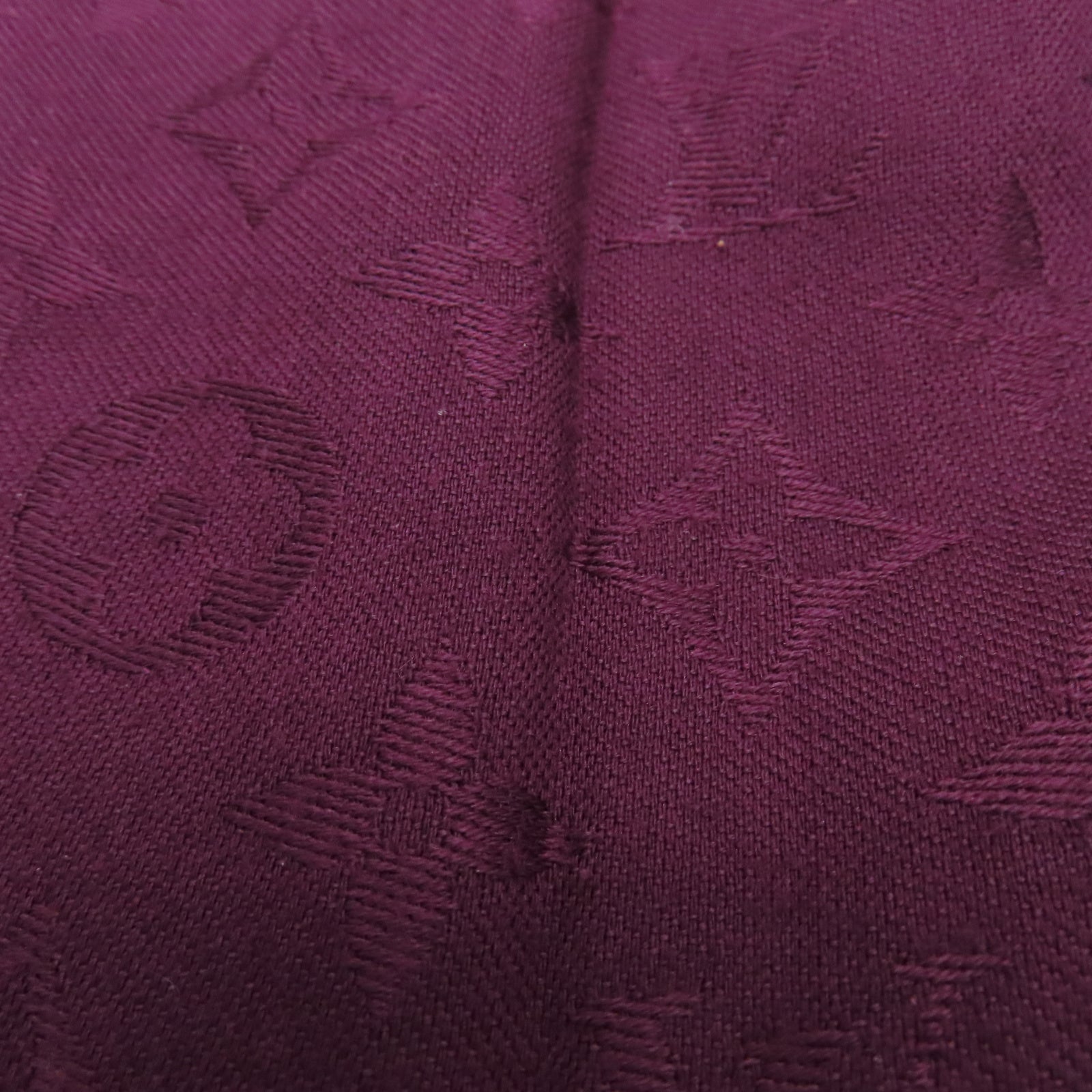 LOUIS VUITTON 丝质/羊毛Scarf围巾紫色