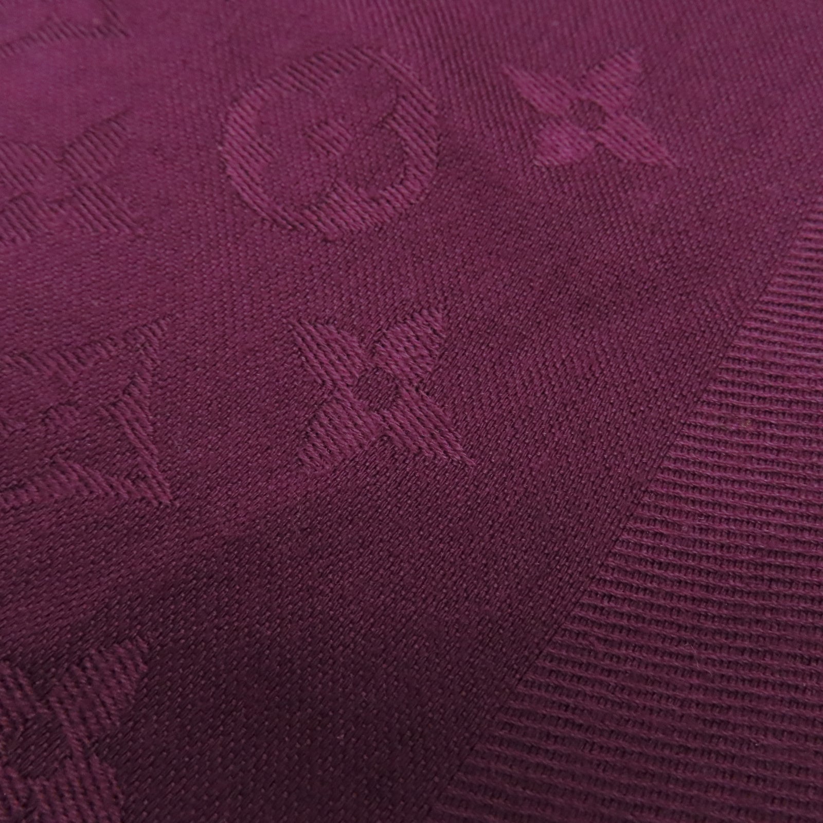 LOUIS VUITTON 丝质/羊毛Scarf围巾紫色