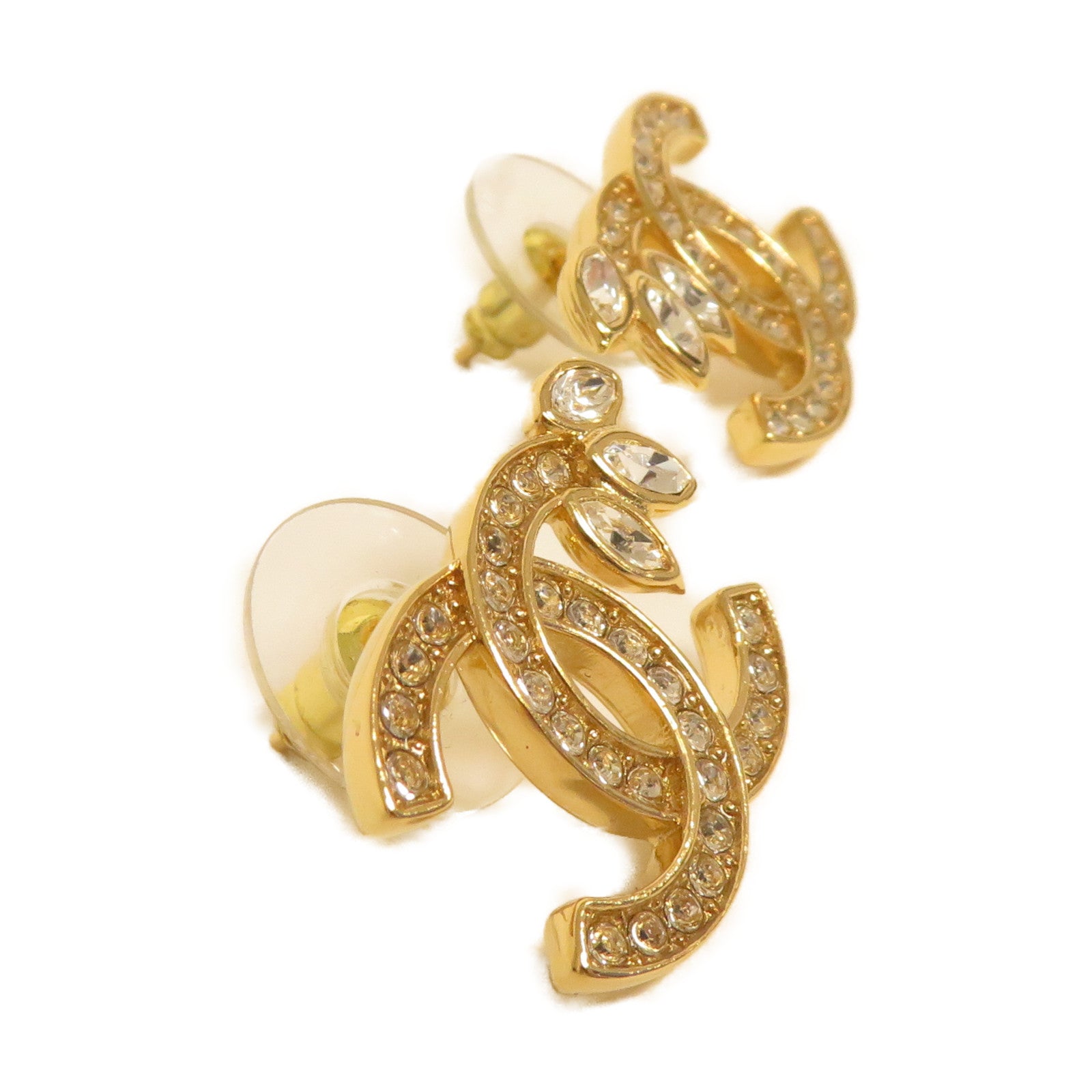 CHANEL 金屬Earrings耳環金色