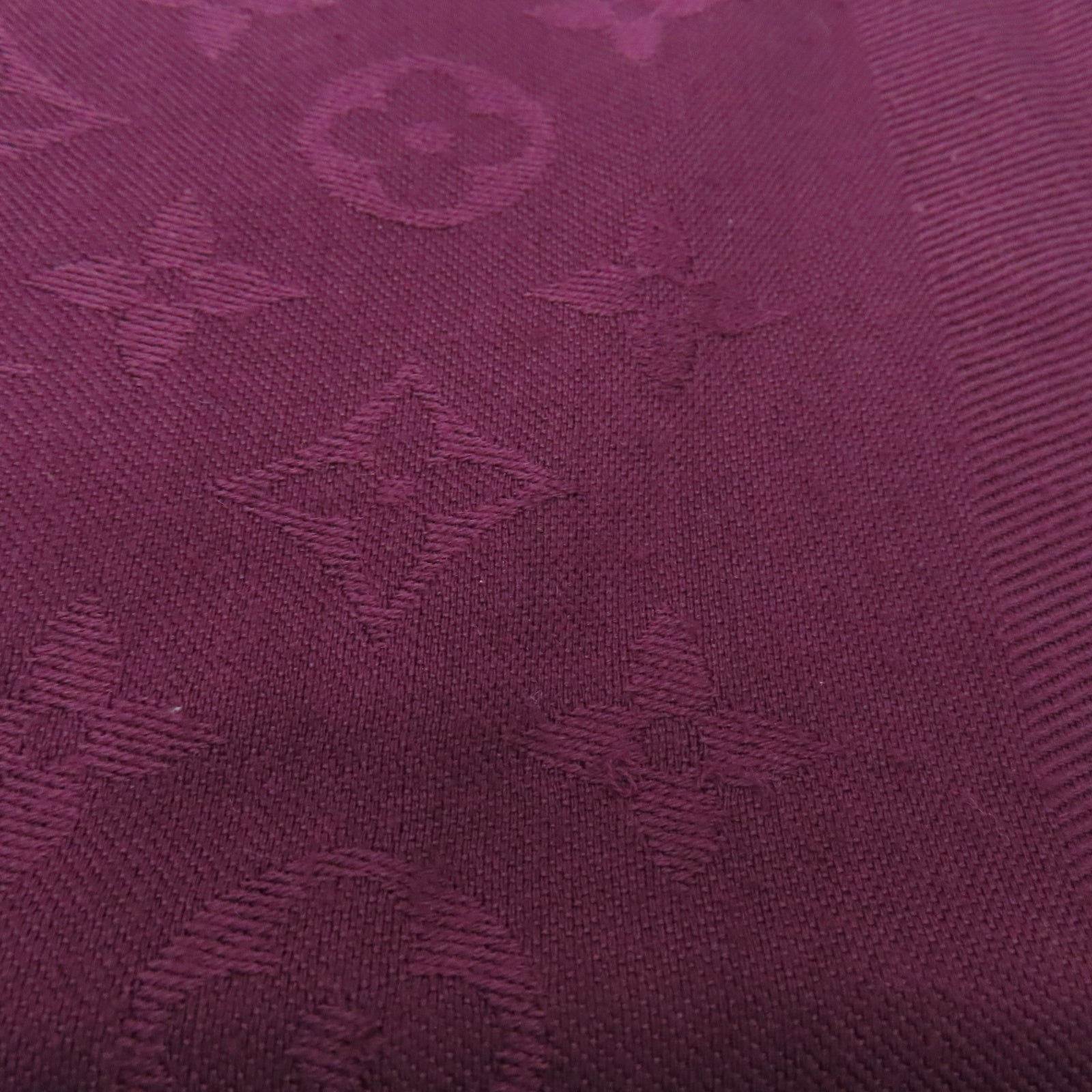 LOUIS VUITTON 丝质/羊毛Scarf围巾紫色