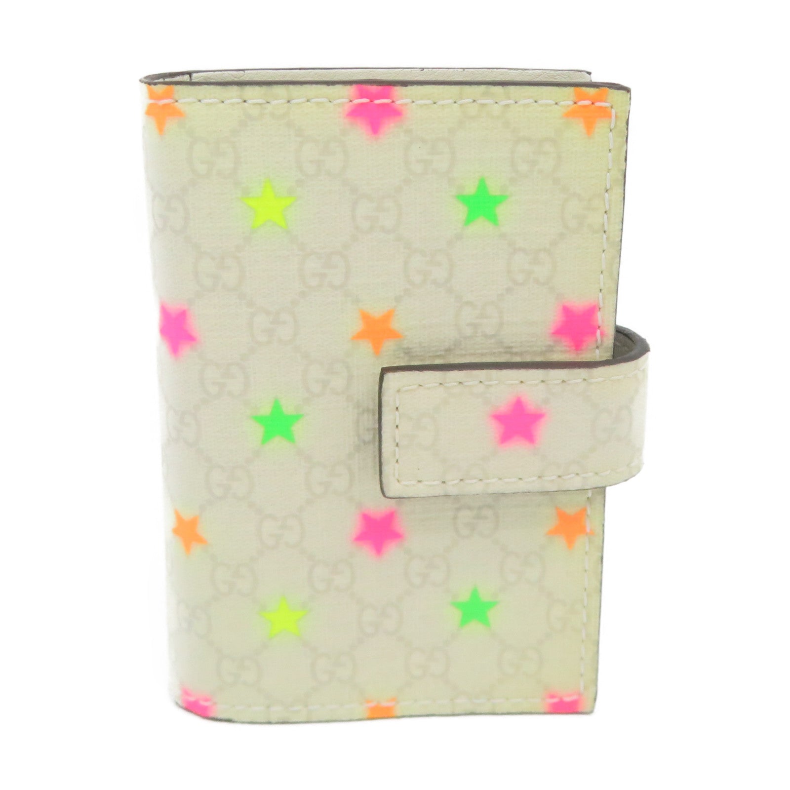 GUCCI 塗層帆布Card Case卡套米白色/彩色