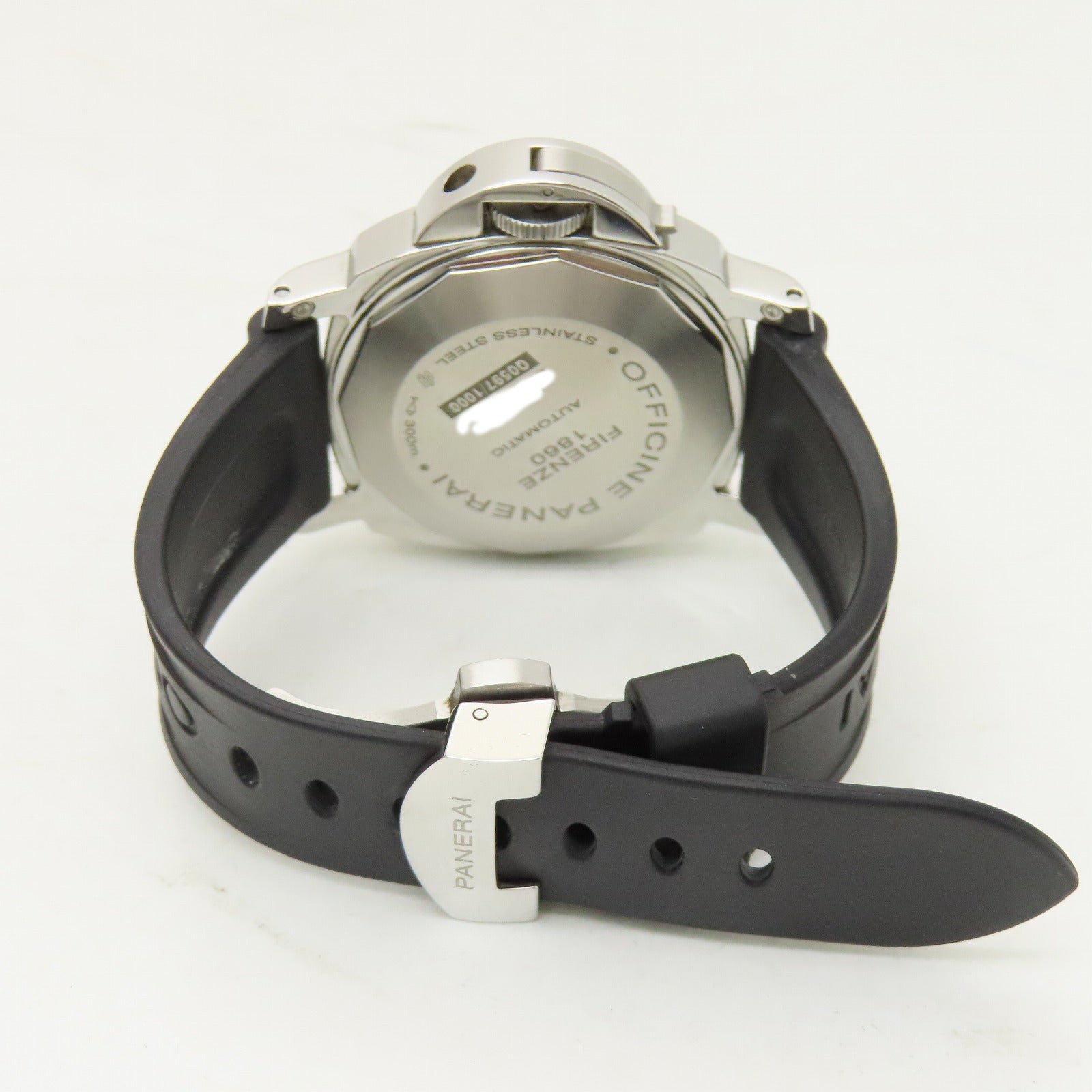 PANERAI Luminor Power Reserve 44mm不鏽鋼手錶自動機芯黑色