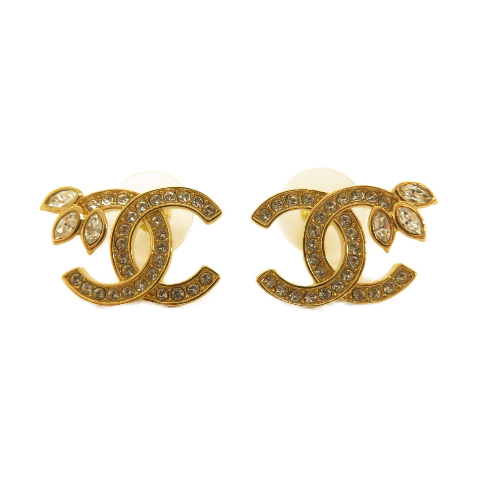 CHANEL 金屬Earrings耳環金色