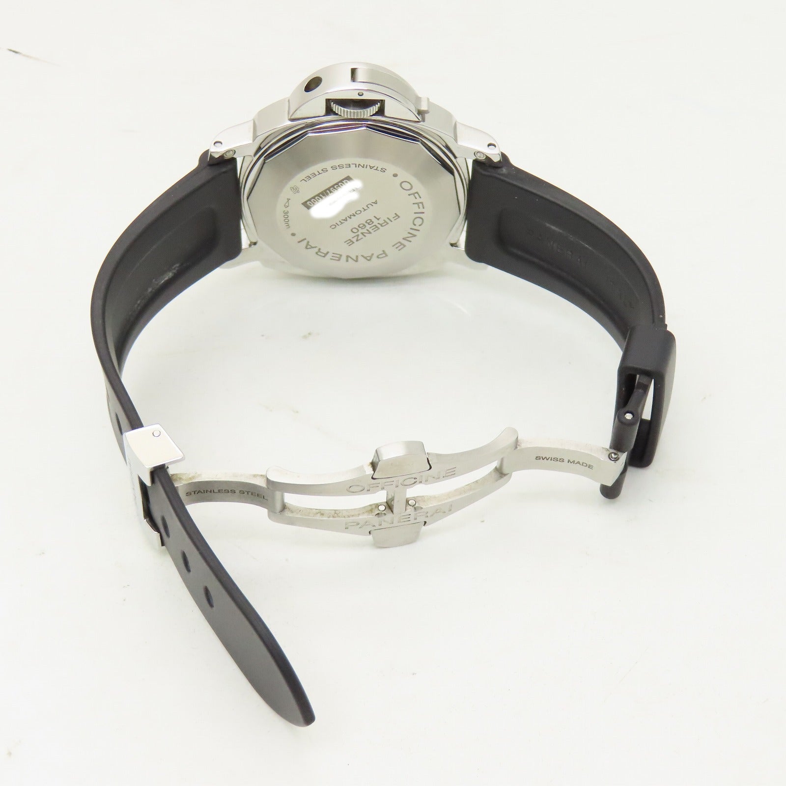 PANERAI Luminor Power Reserve 44mm不鏽鋼手錶自動機芯黑色