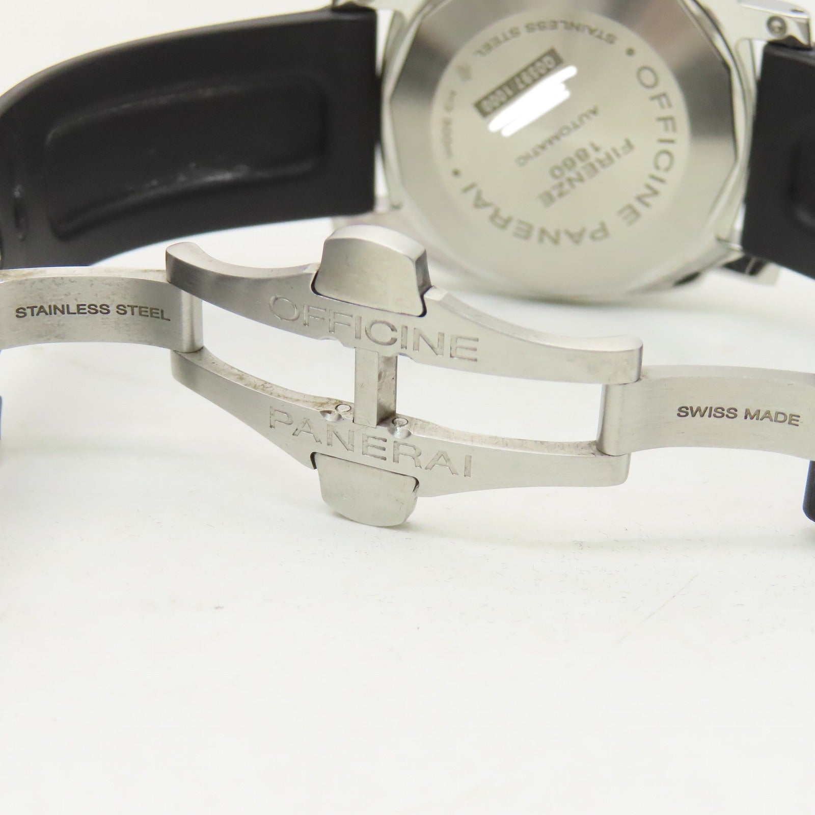 PANERAI Luminor Power Reserve 44mm不鏽鋼手錶自動機芯黑色