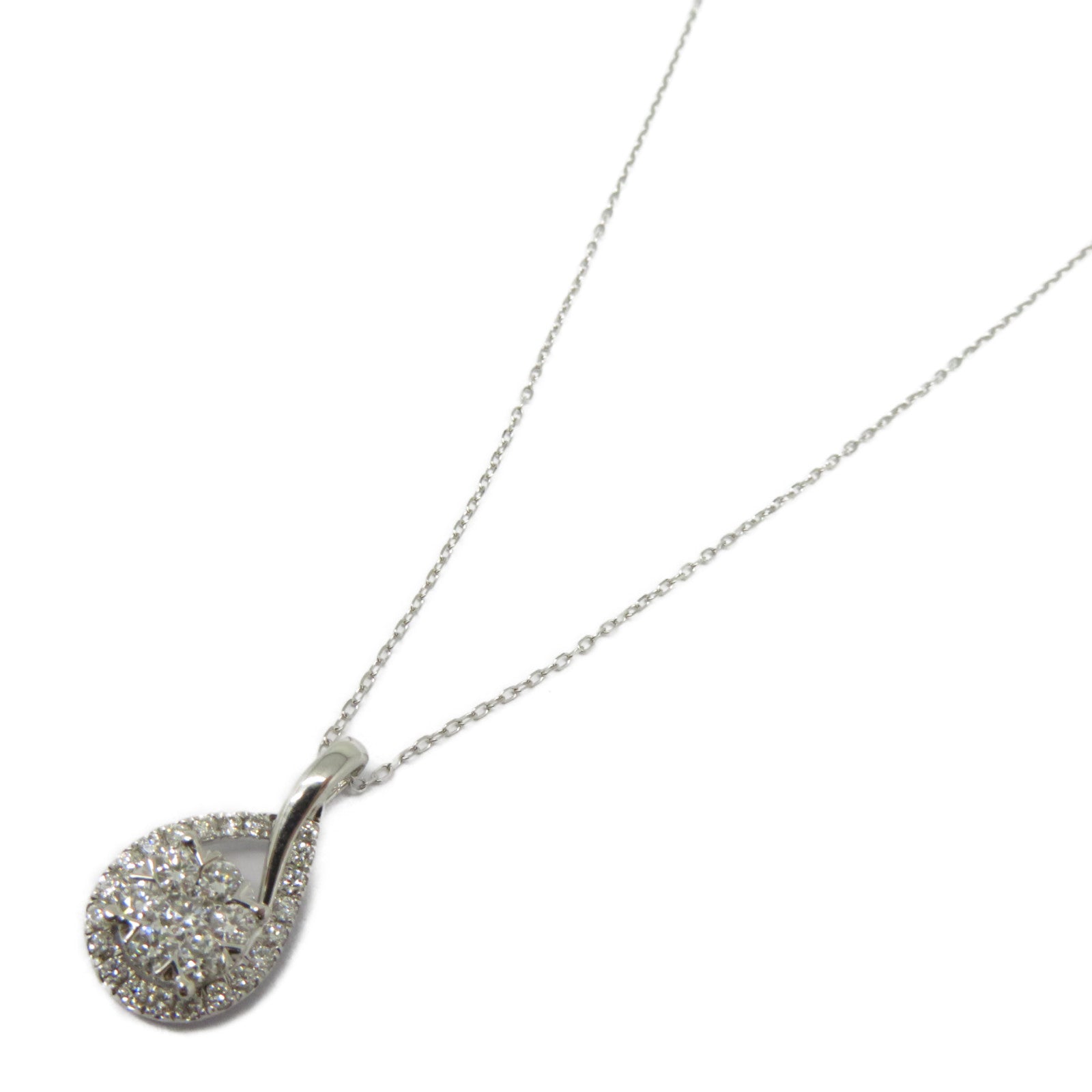 JEWELRY 18K白金Diamond Necklace 0.434ct鑽石項鍊