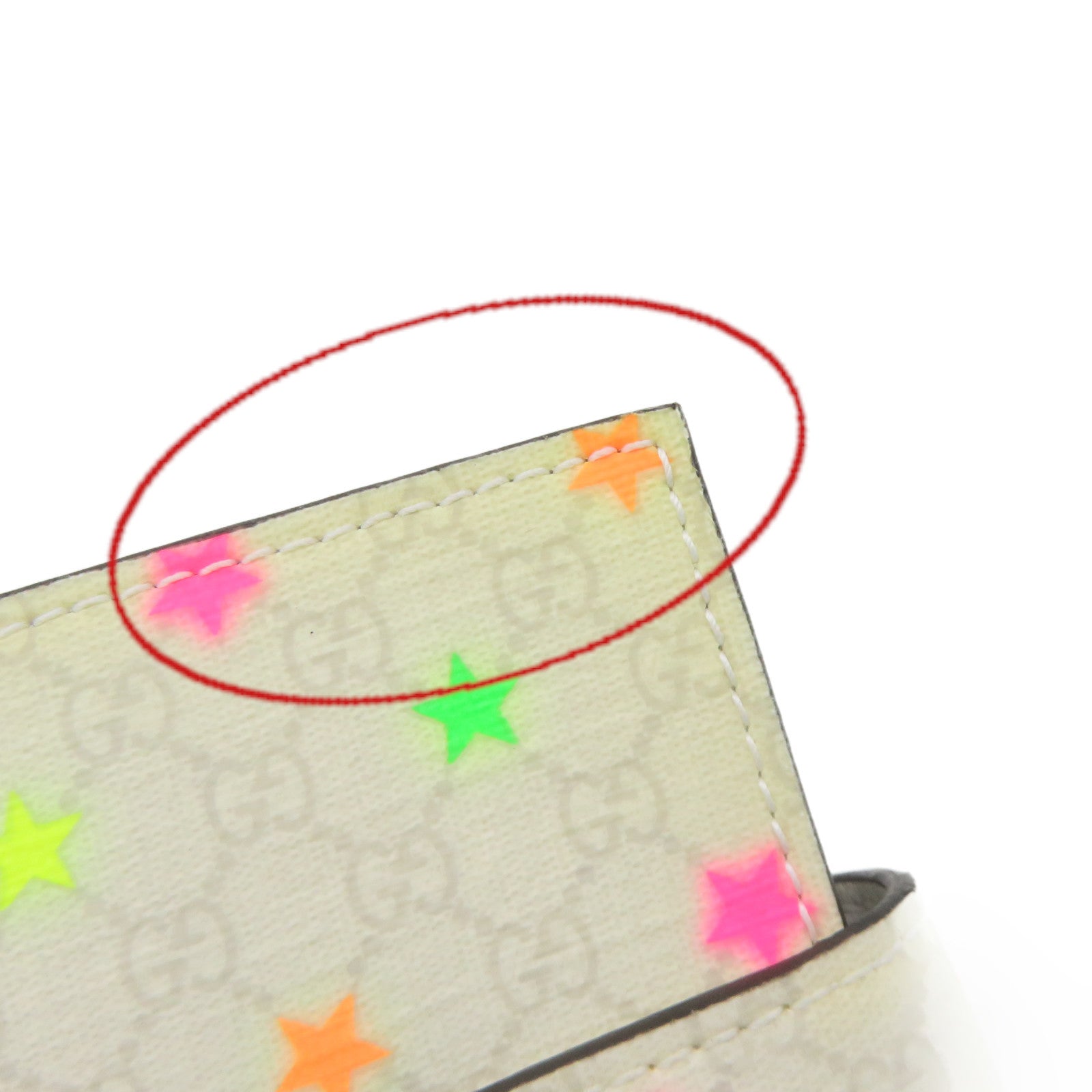GUCCI 塗層帆布Card Case卡套米白色/彩色