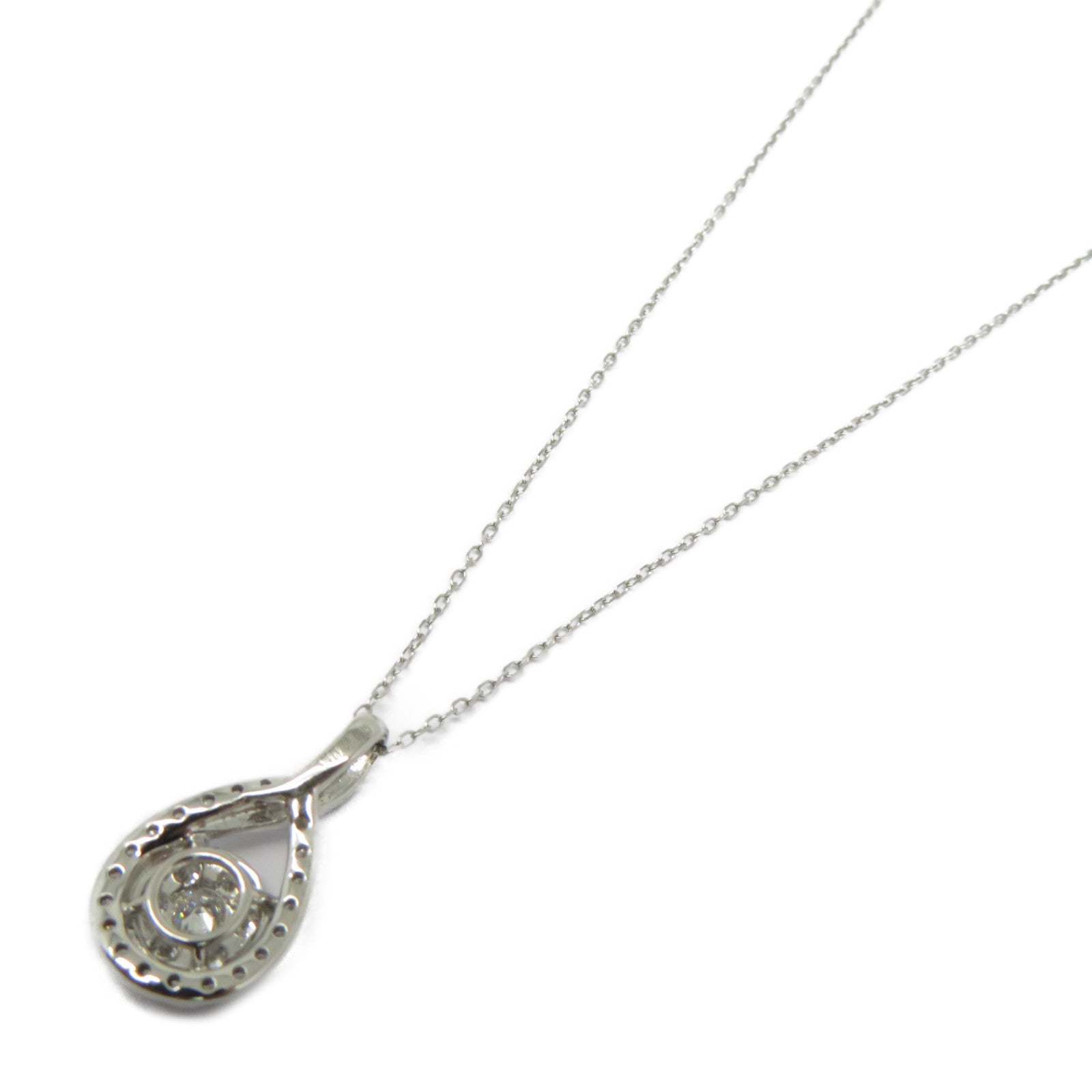 JEWELRY 18K白金Diamond Necklace 0.434ct鑽石項鍊